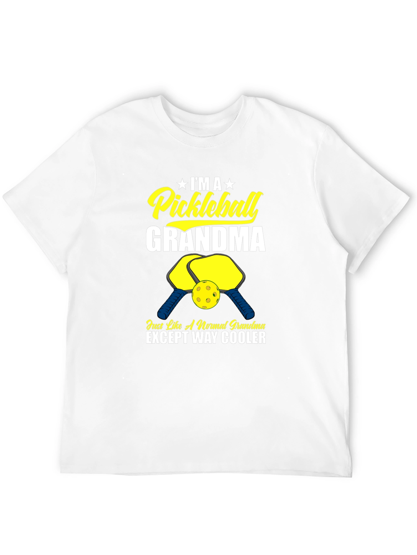 Pickleball Grandma T-Shirt - Cool Grandma Graphic Tee