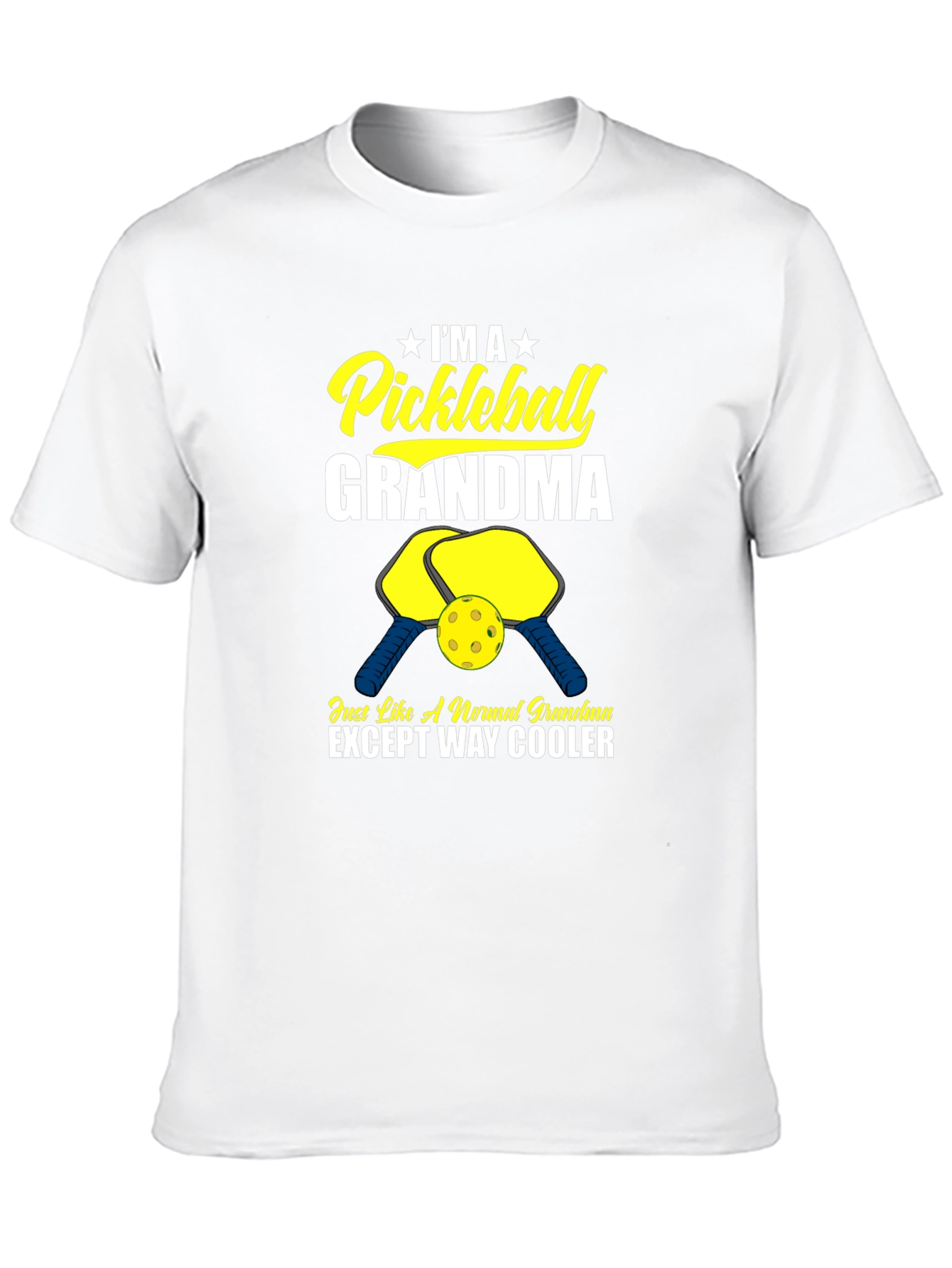 Pickleball Grandma T-Shirt - Cool Grandma Graphic Tee