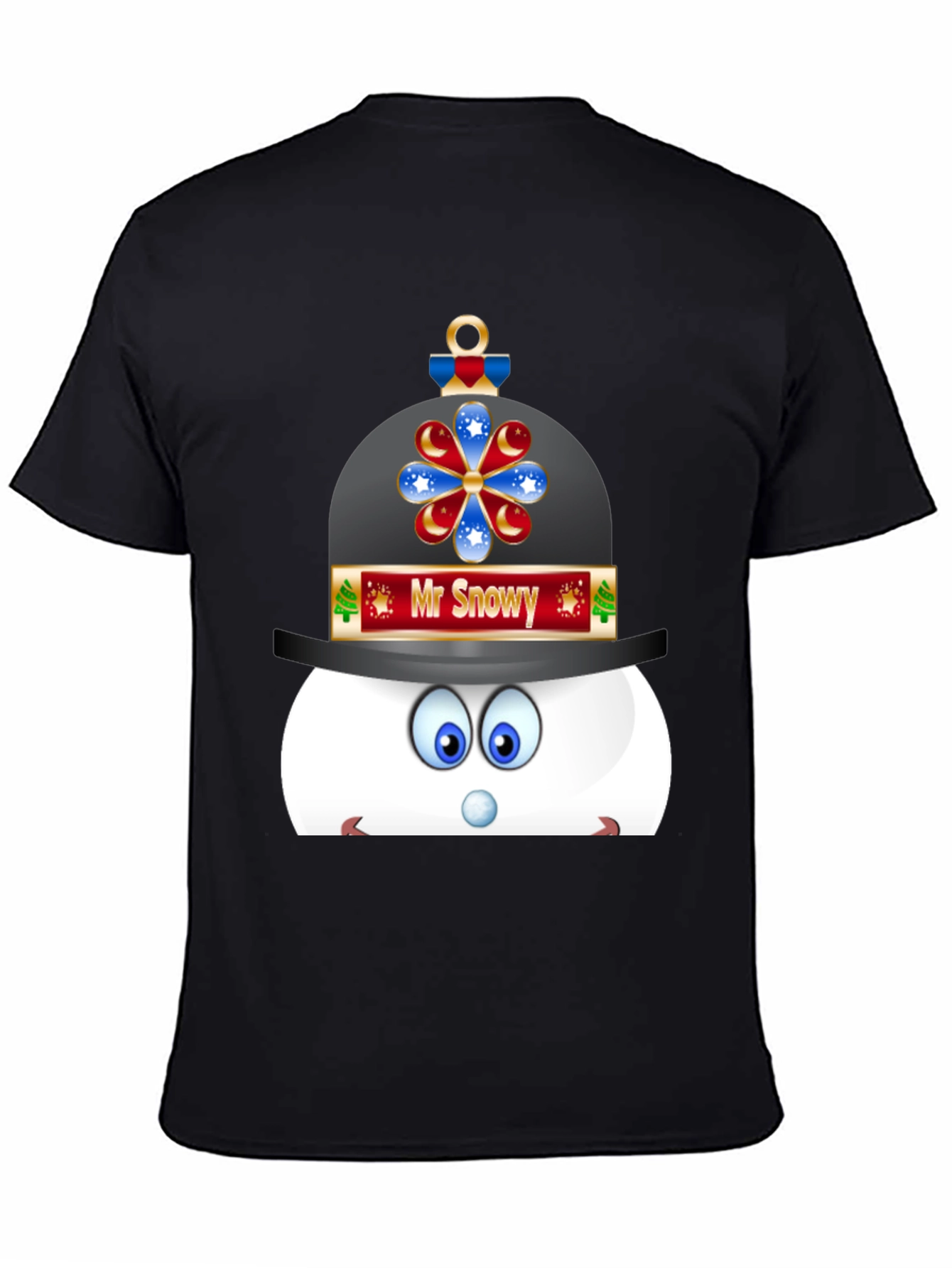 Mr. Snowy Cartoon Tee - Holiday Cheer!