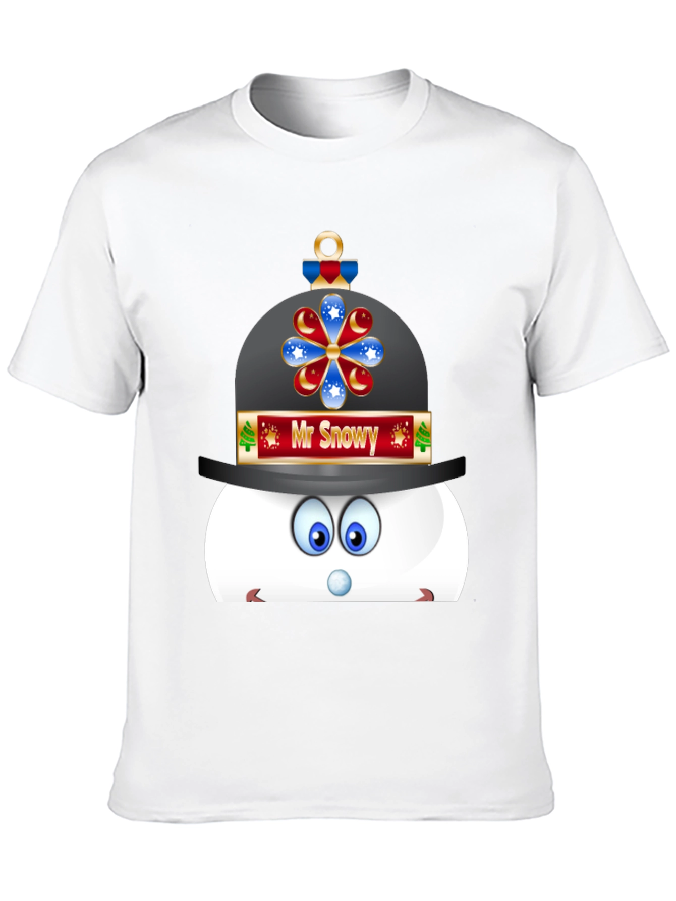 Mr. Snowy Cartoon Tee - Holiday Cheer!