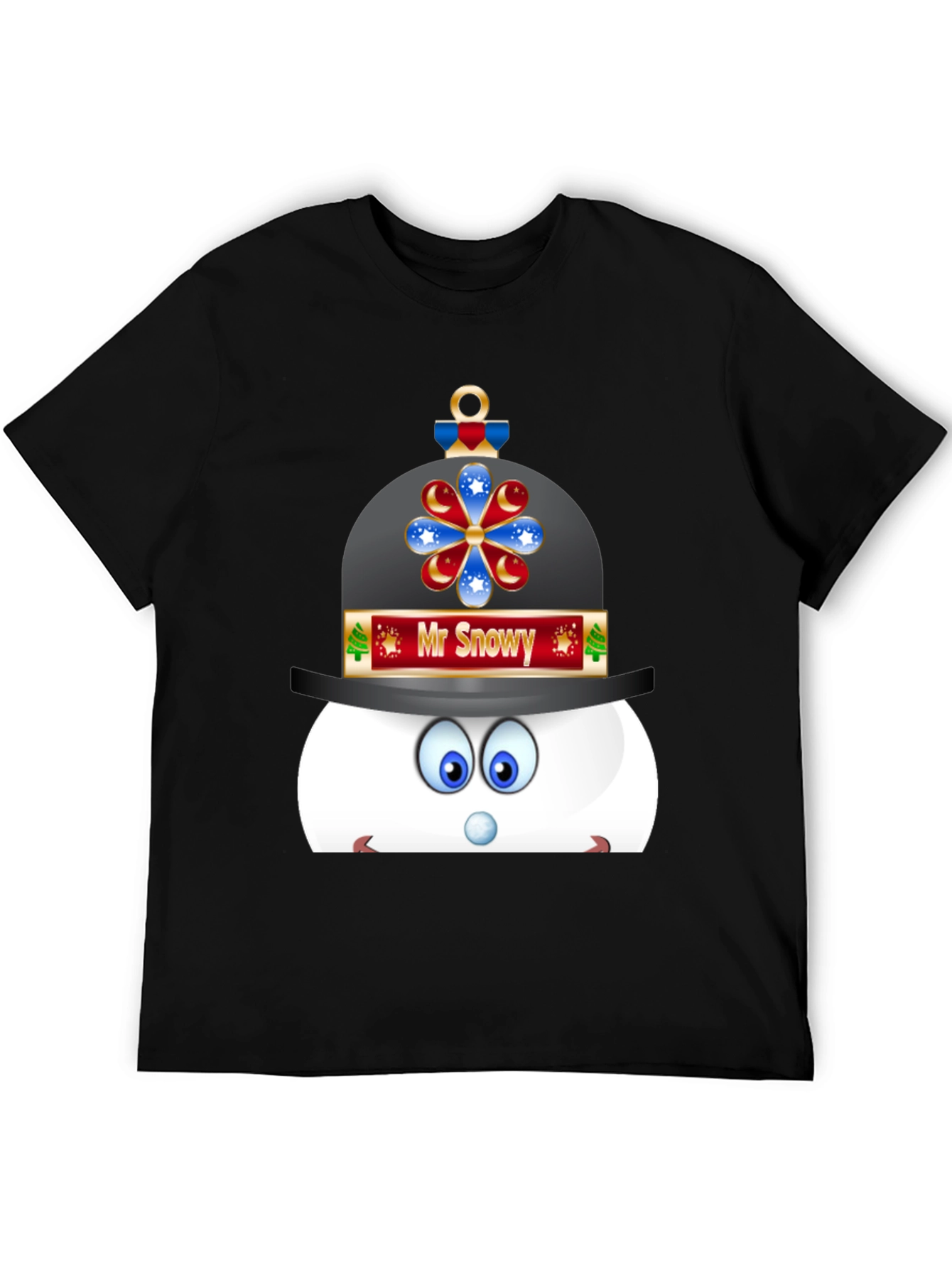 Mr. Snowy Cartoon Tee - Holiday Cheer!