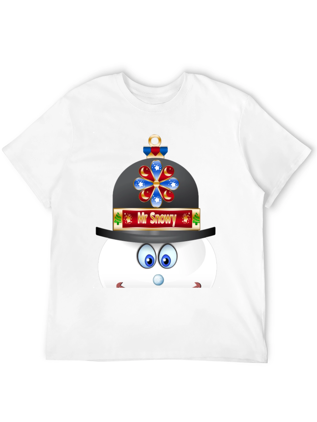 Mr. Snowy Cartoon Tee - Holiday Cheer!