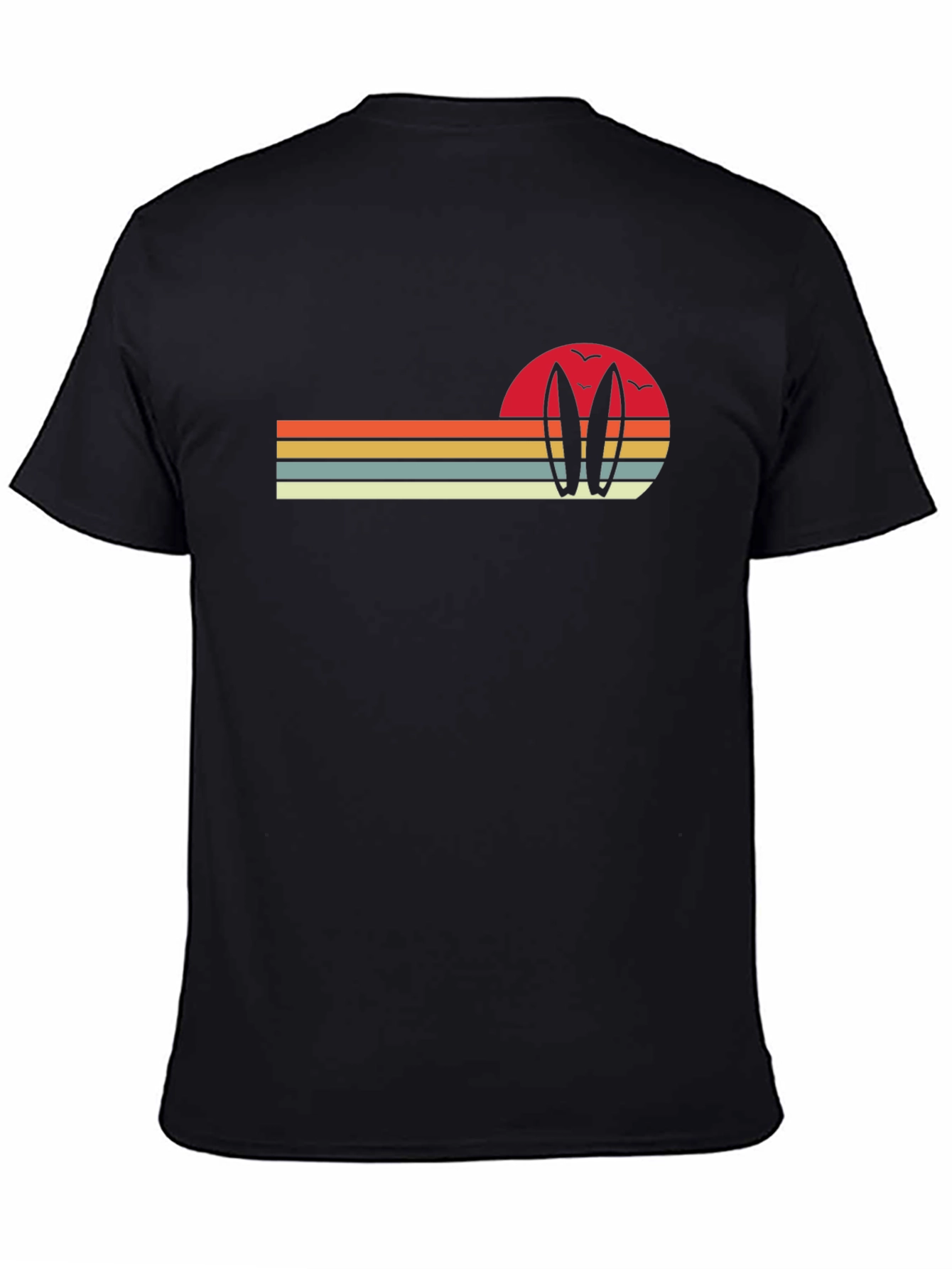 Retro Sunset Surf T-Shirt