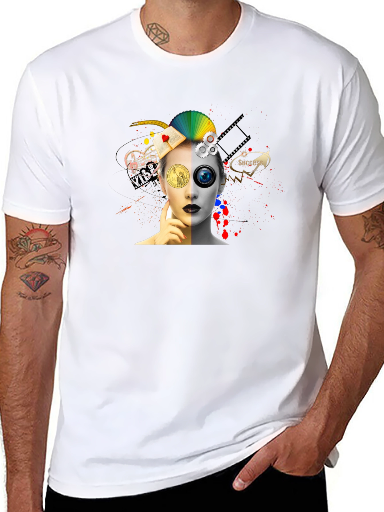 Artistic Mind T-Shirt - Creative Design Tee