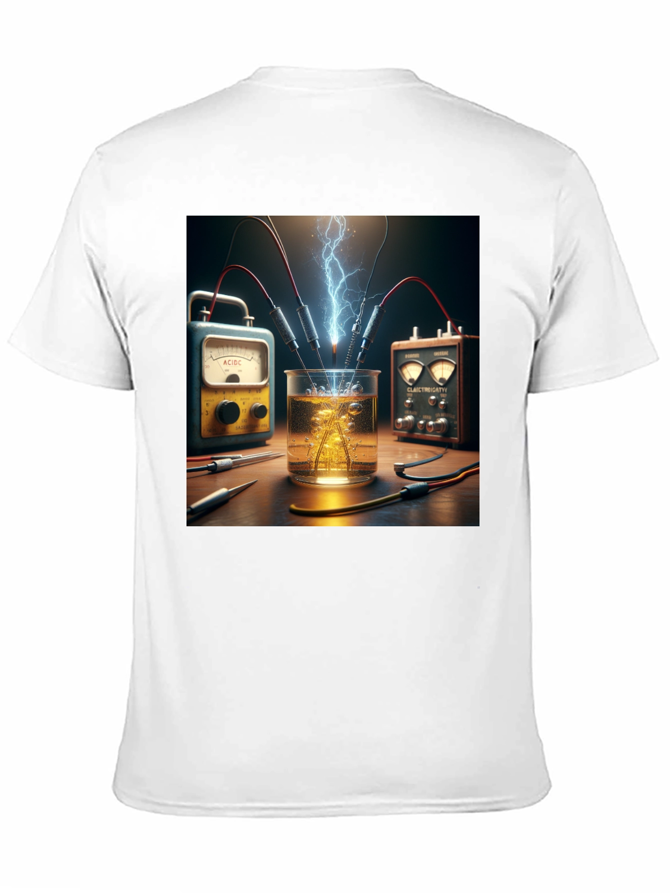 Electric Lab Tee - Science Experiment Graphic T-Shirt
