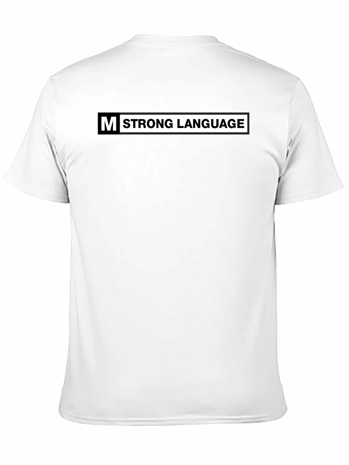 Strong Language Graphic Print Mens T-Shirt