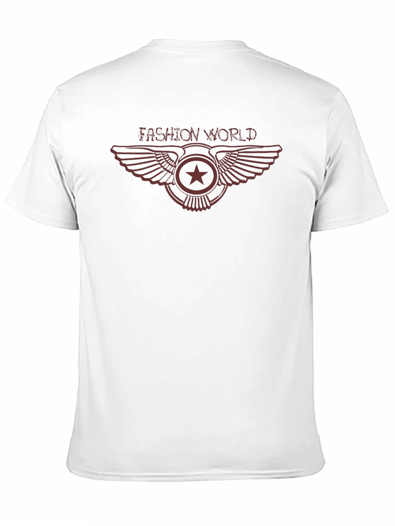 Fashion World Graphic Tee - Stylish Mens T-Shirt