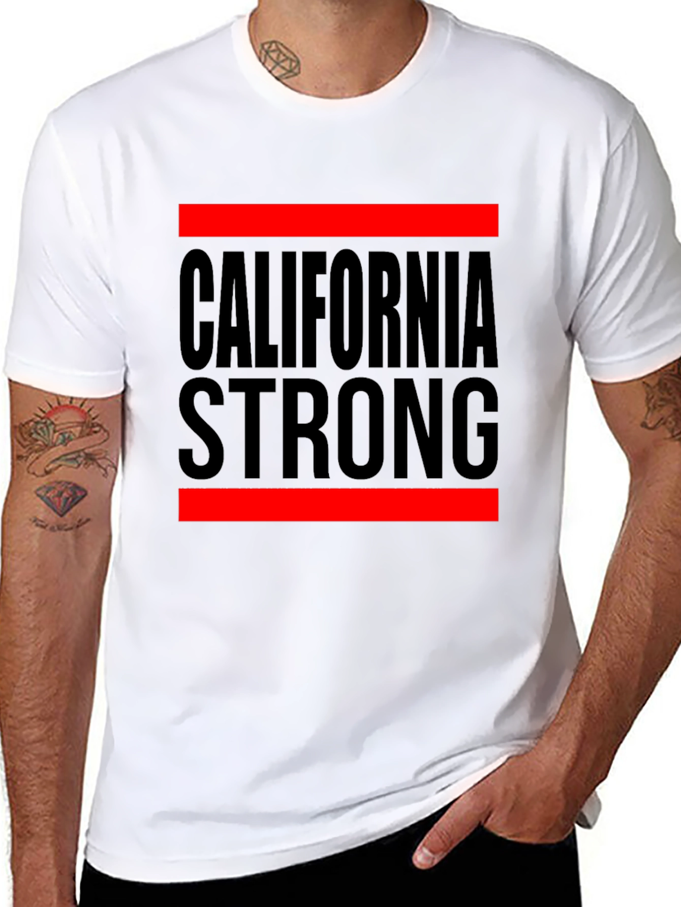 California Strong Graphic T-Shirt