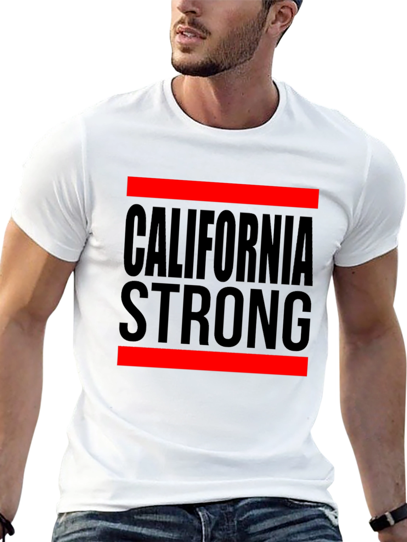 California Strong Graphic T-Shirt