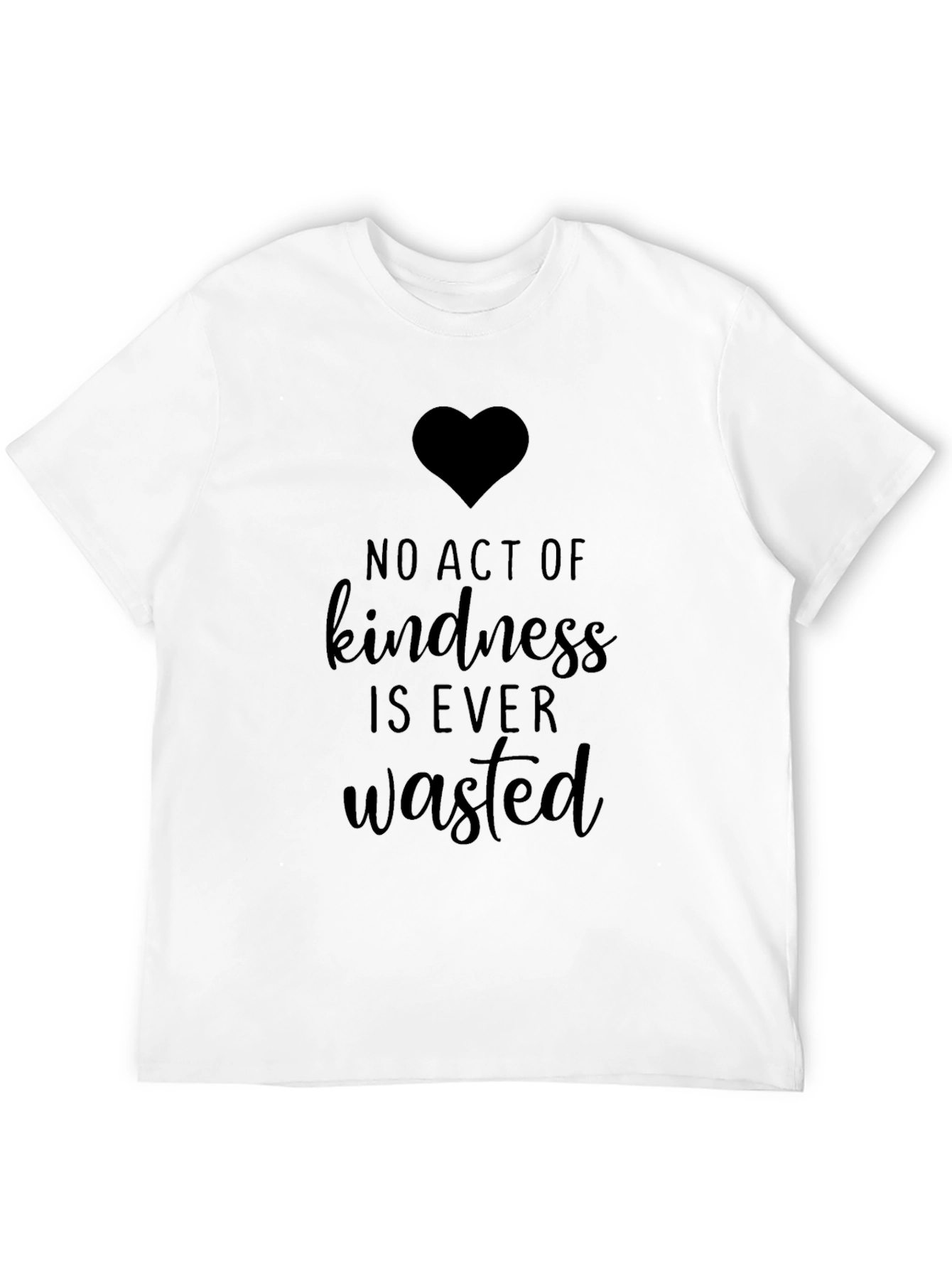 Kindness T-Shirt - Heart Graphic