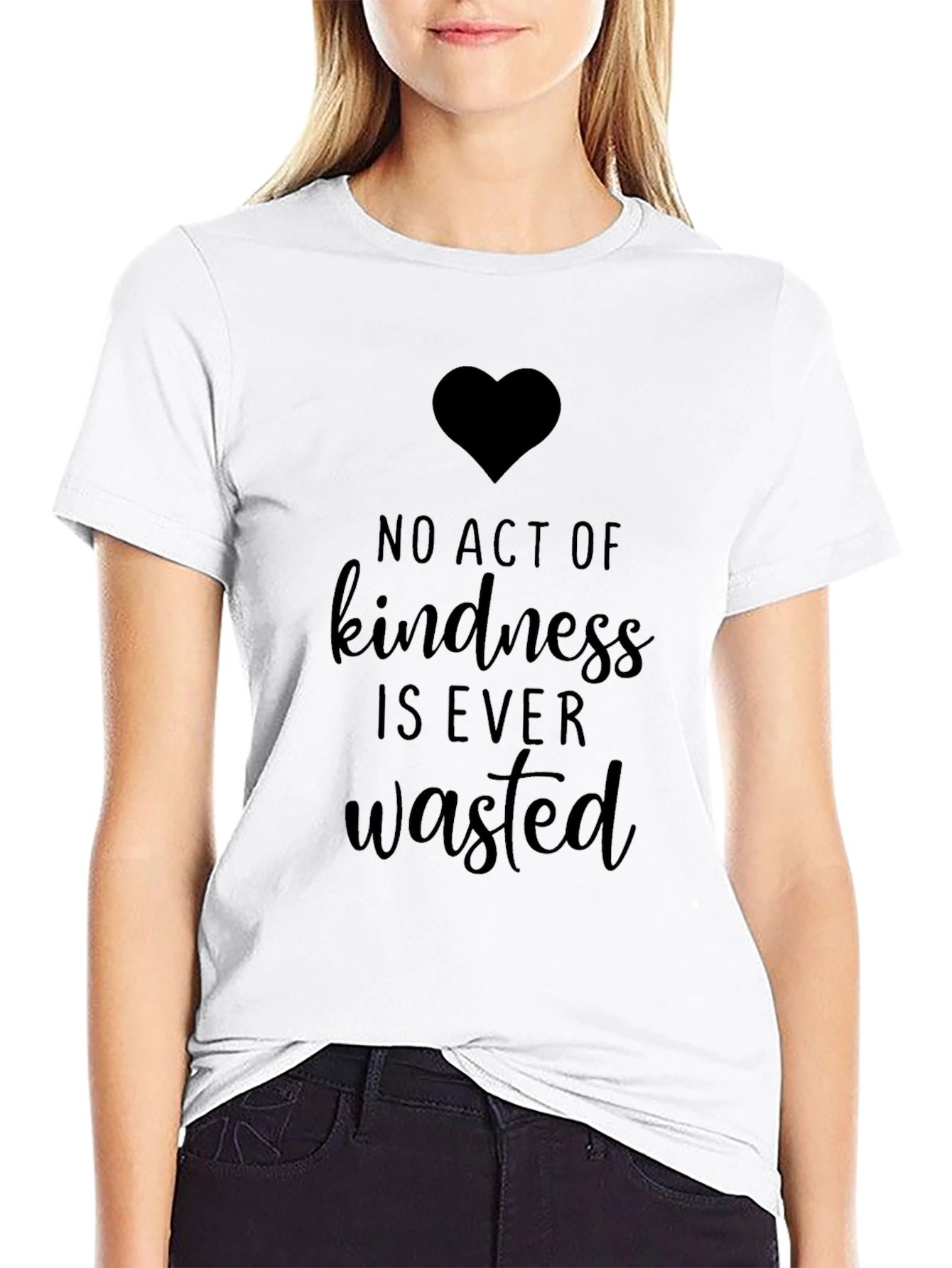 Kindness T-Shirt - Heart Graphic