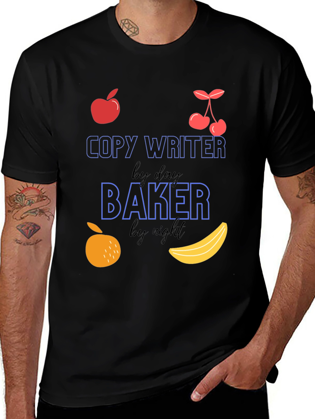 Copywriter by Day Baker by Night T-Shirt
