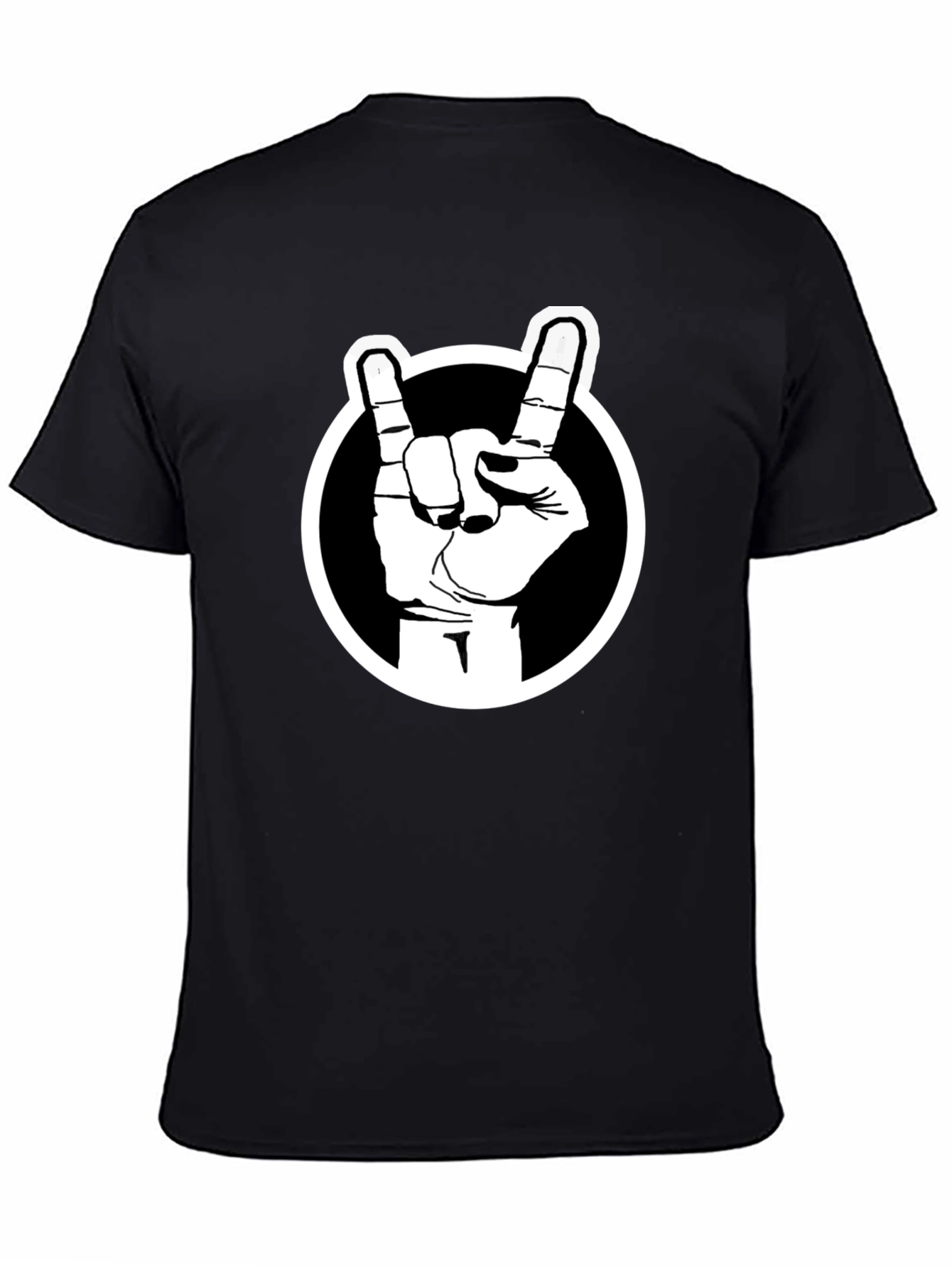 Rock On Black T-Shirt