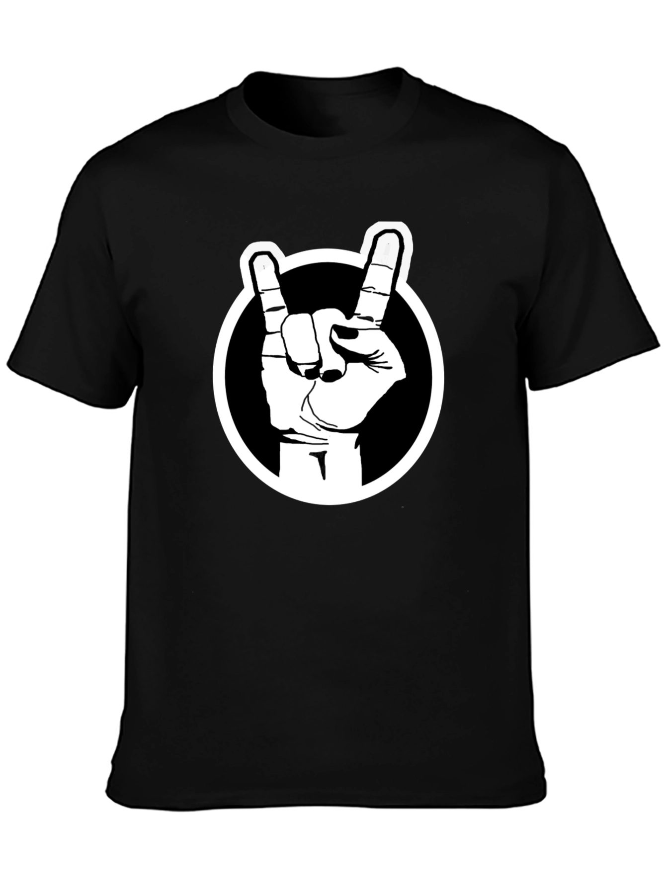 Rock On Black T-Shirt