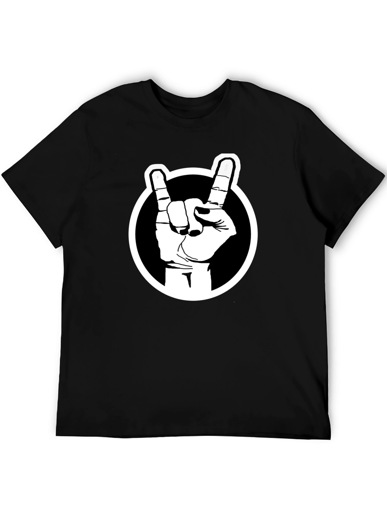 Rock On Black T-Shirt