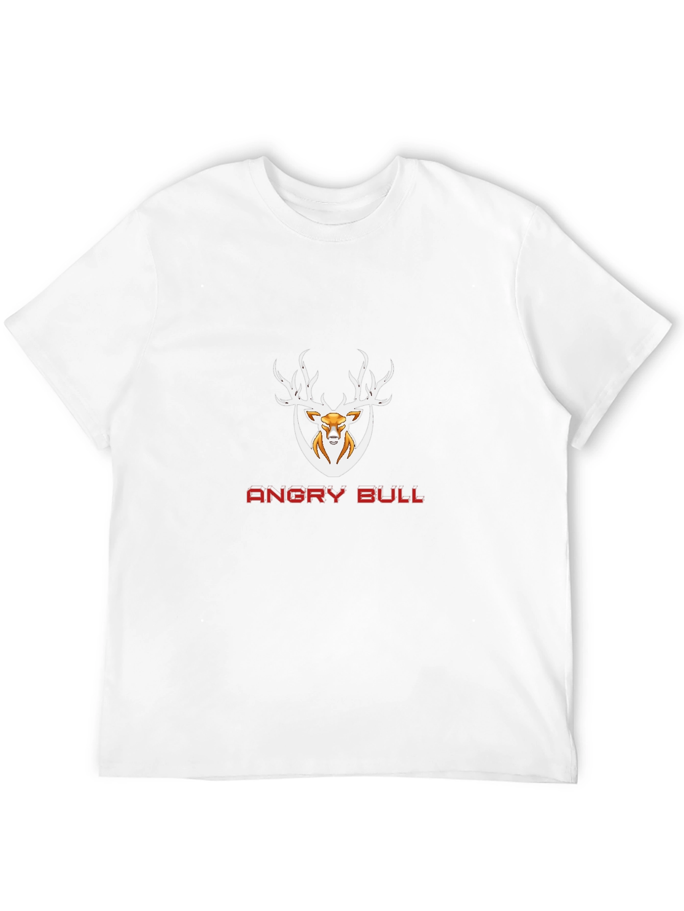 Angry Bull Graphic T-Shirt - Mens Black Tee