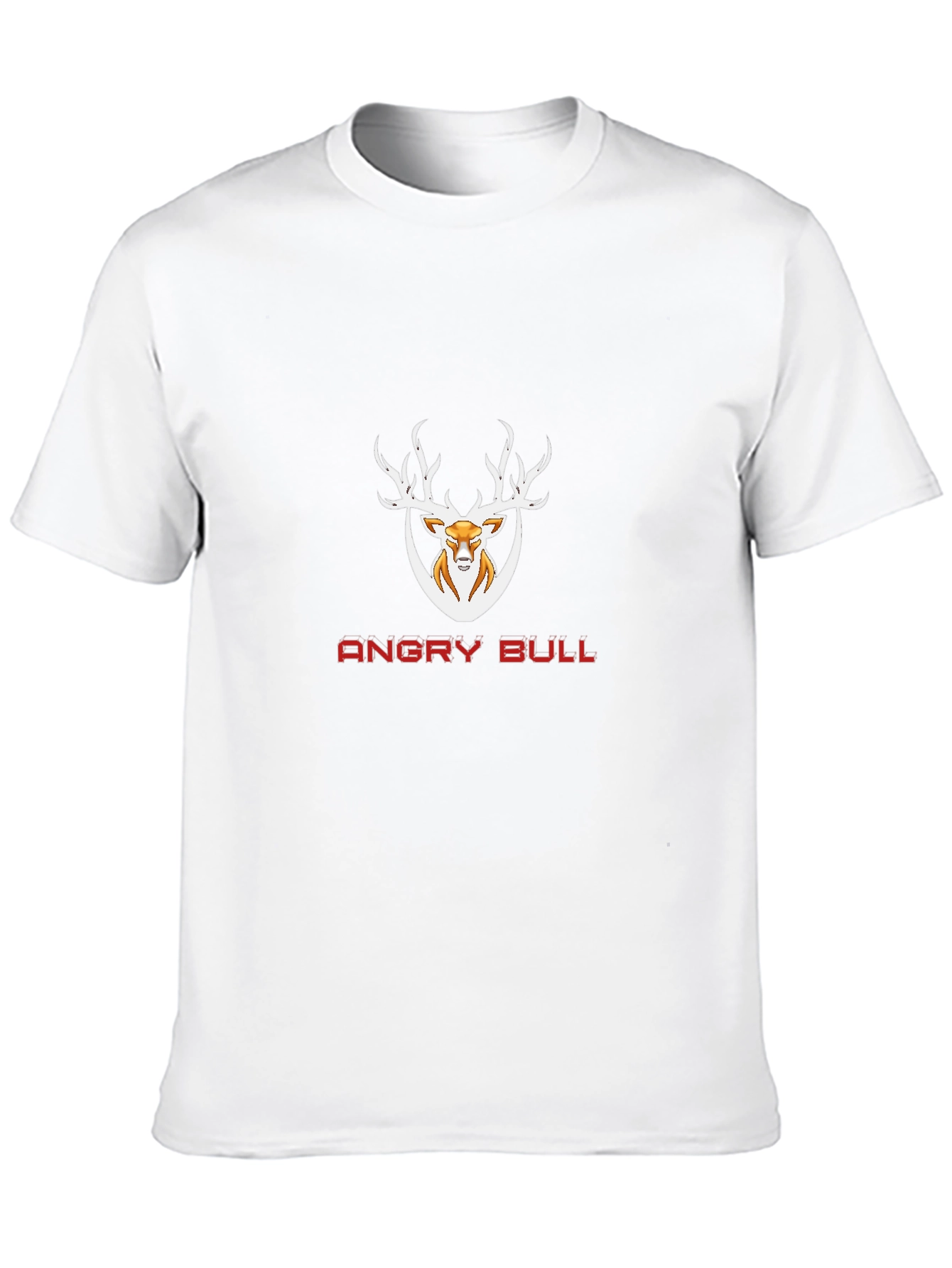 Angry Bull Graphic T-Shirt - Mens Black Tee
