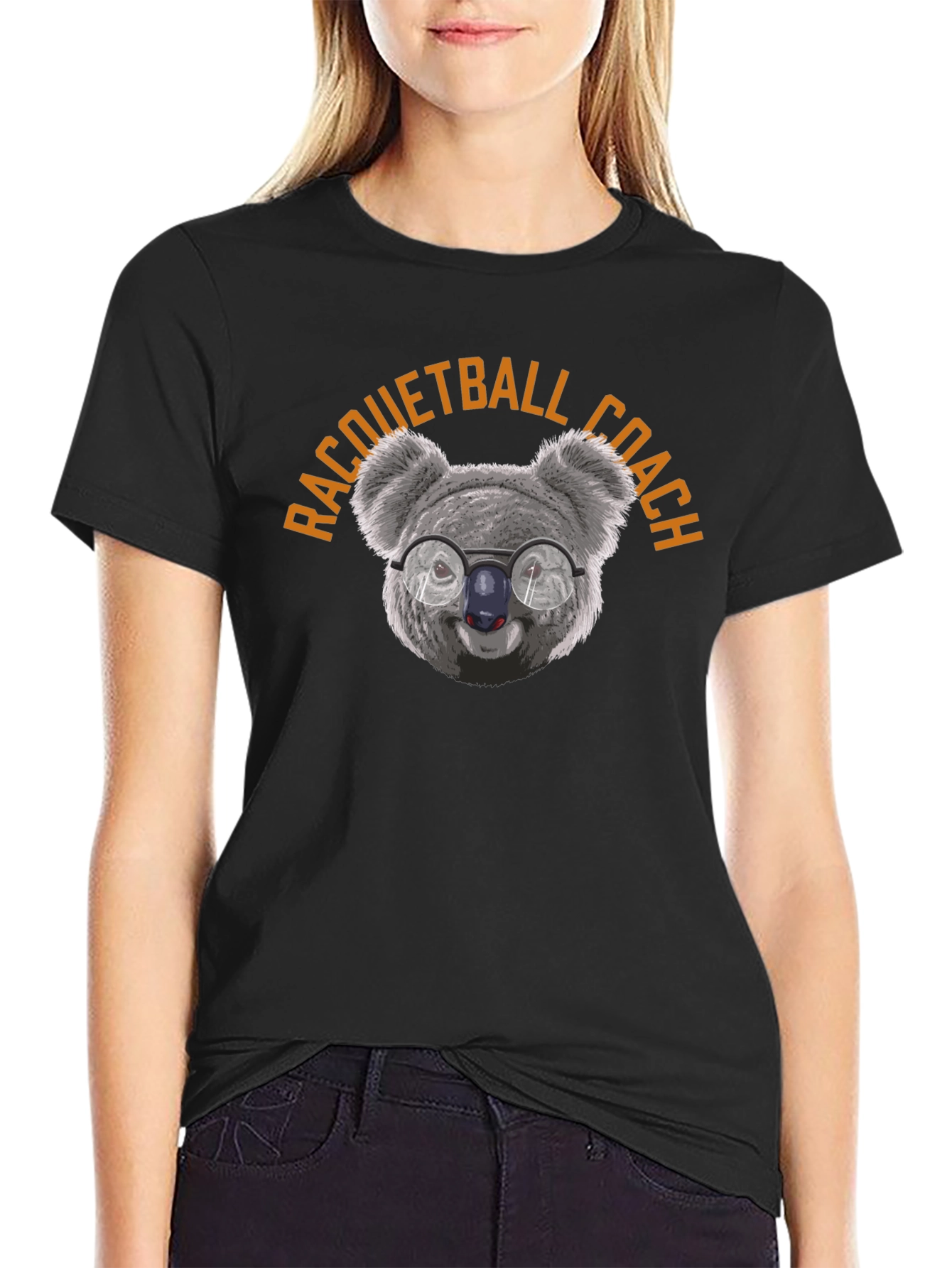 Racquetball Coach Koala T-Shirt
