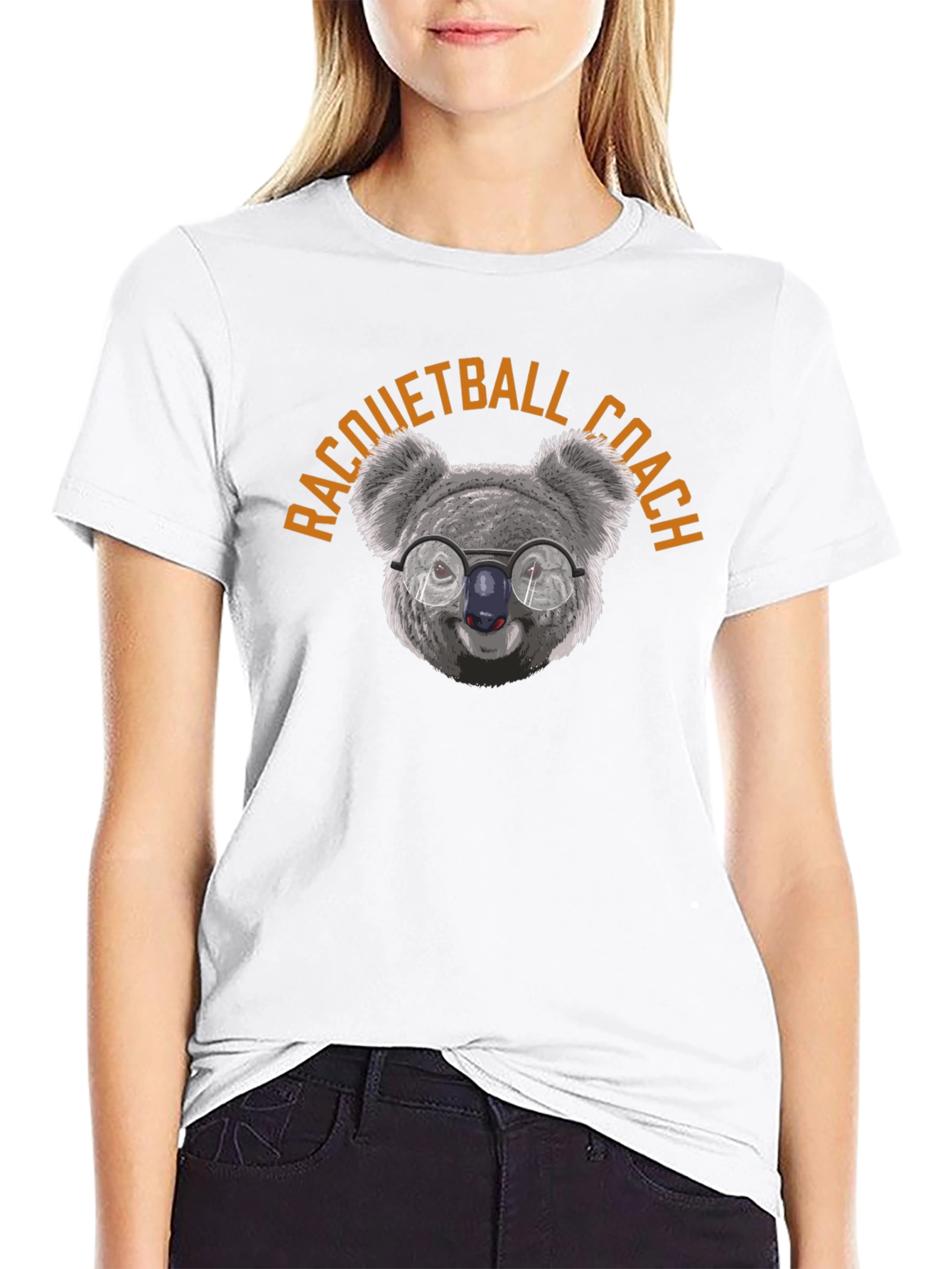 Racquetball Coach Koala T-Shirt