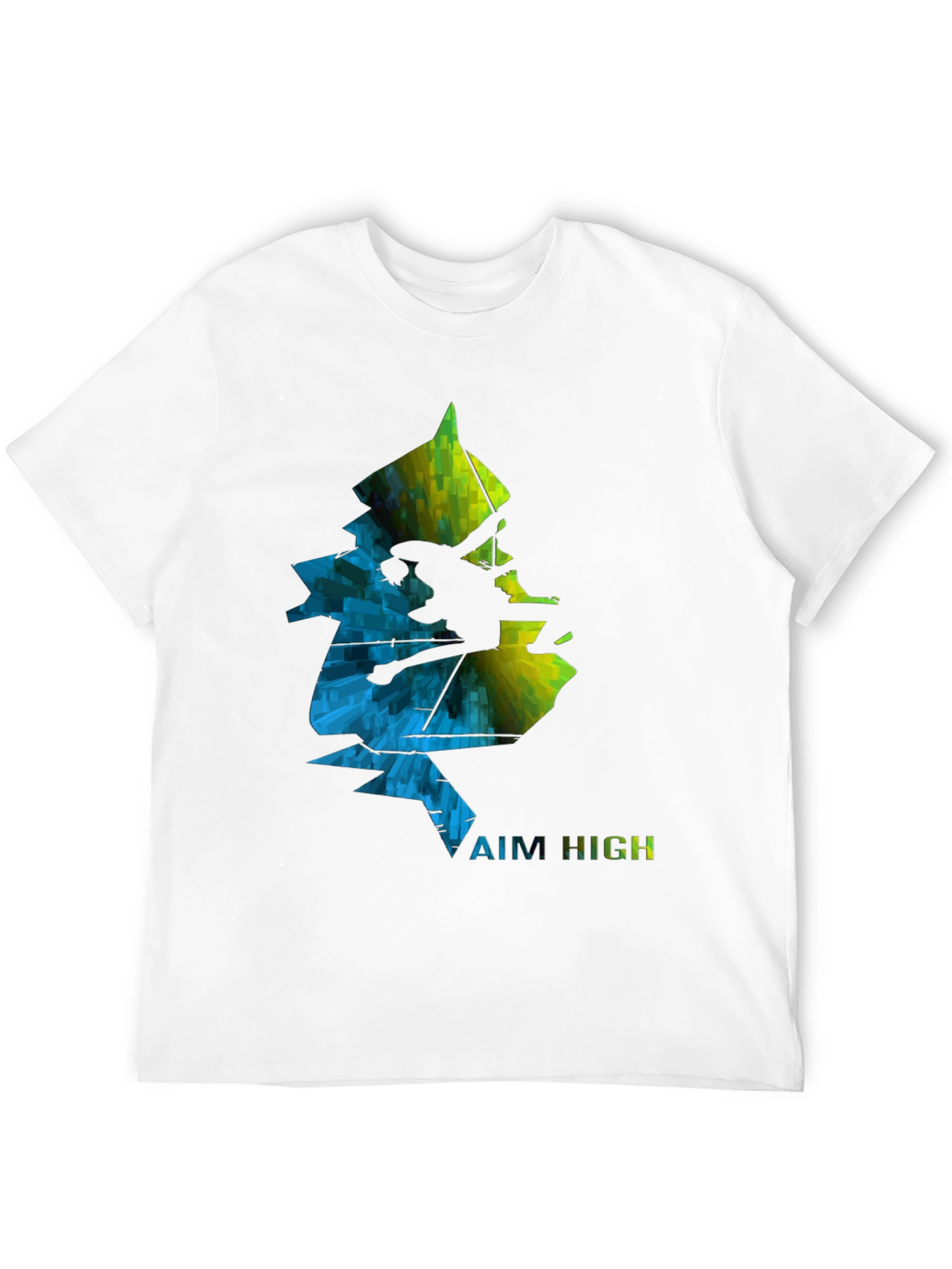 Aim High Climbing Graphic Tee - Black