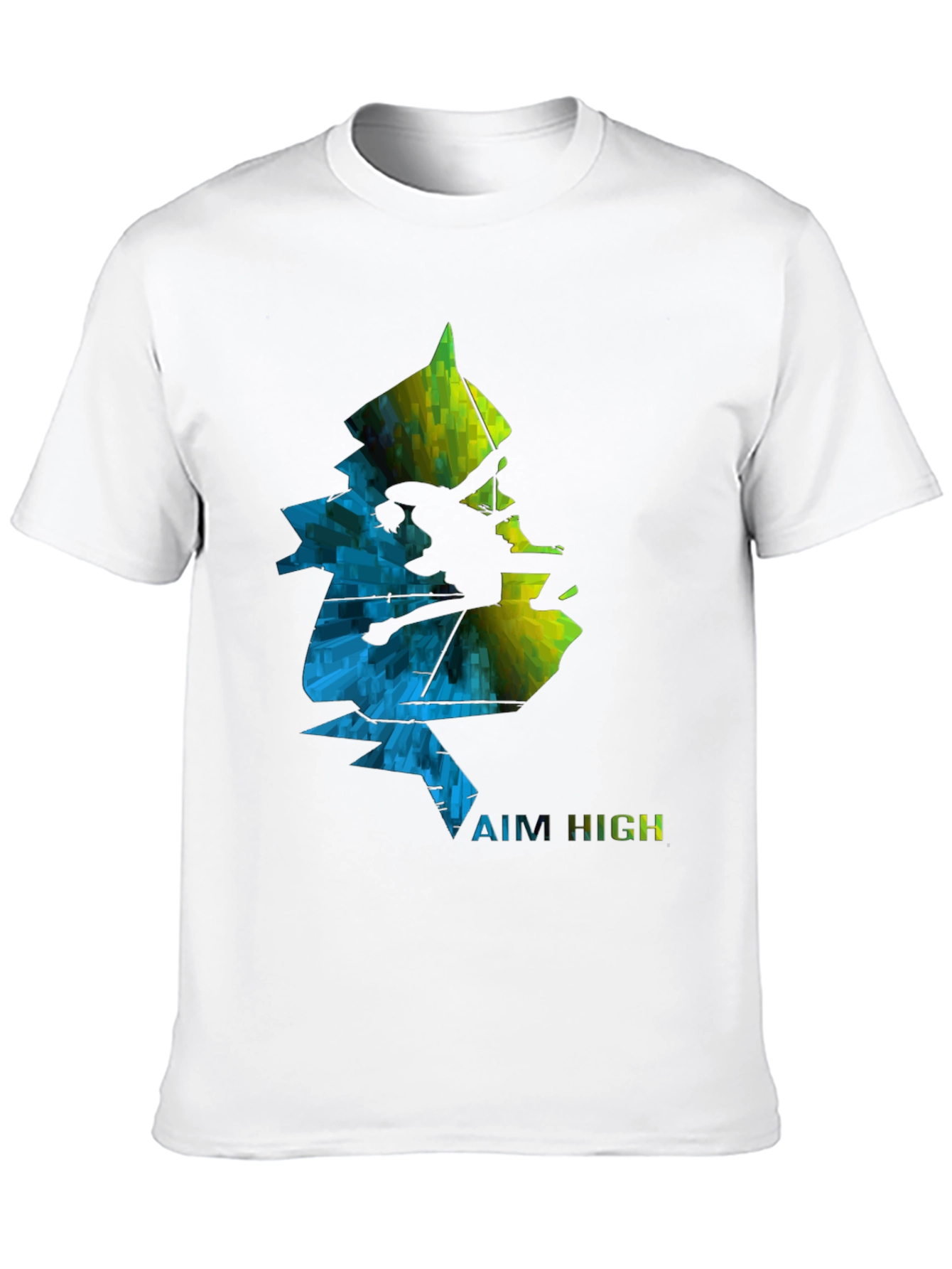Aim High Climbing Graphic Tee - Black
