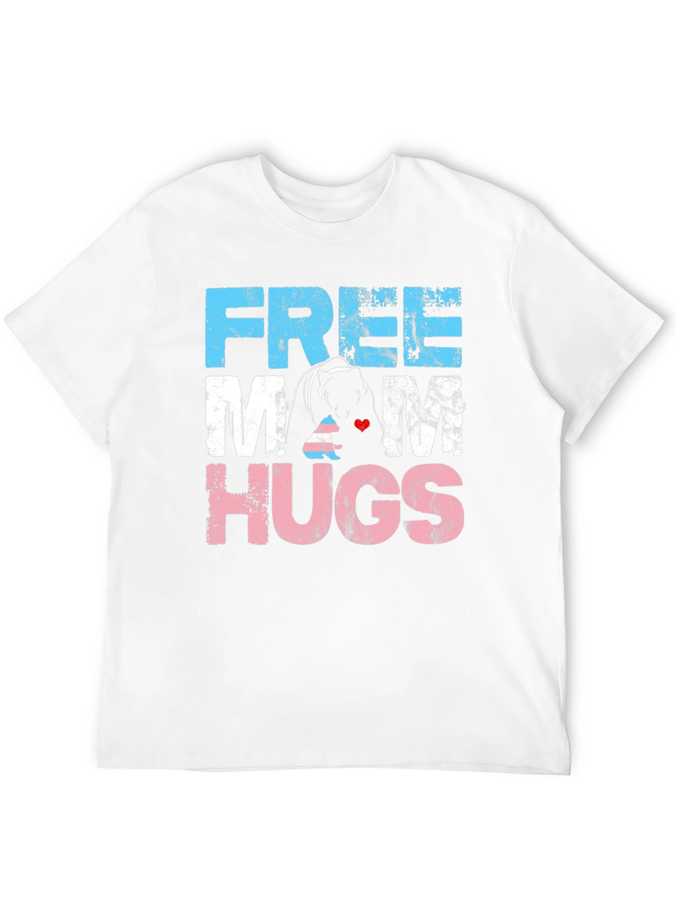 Free Mom Hugs T-Shirt - Bear Hug Graphic Tee