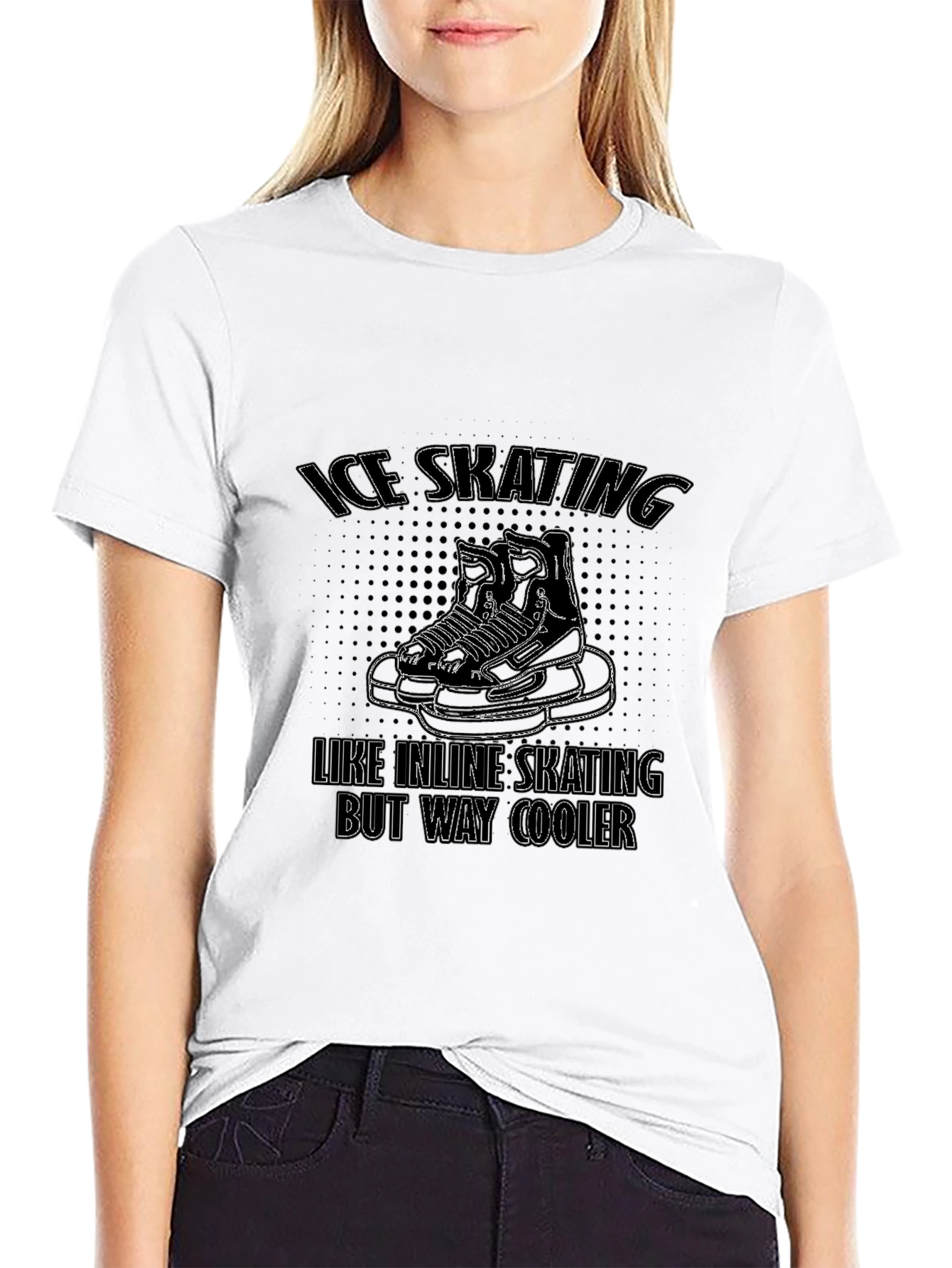 Ice Skating Cooler T-Shirt