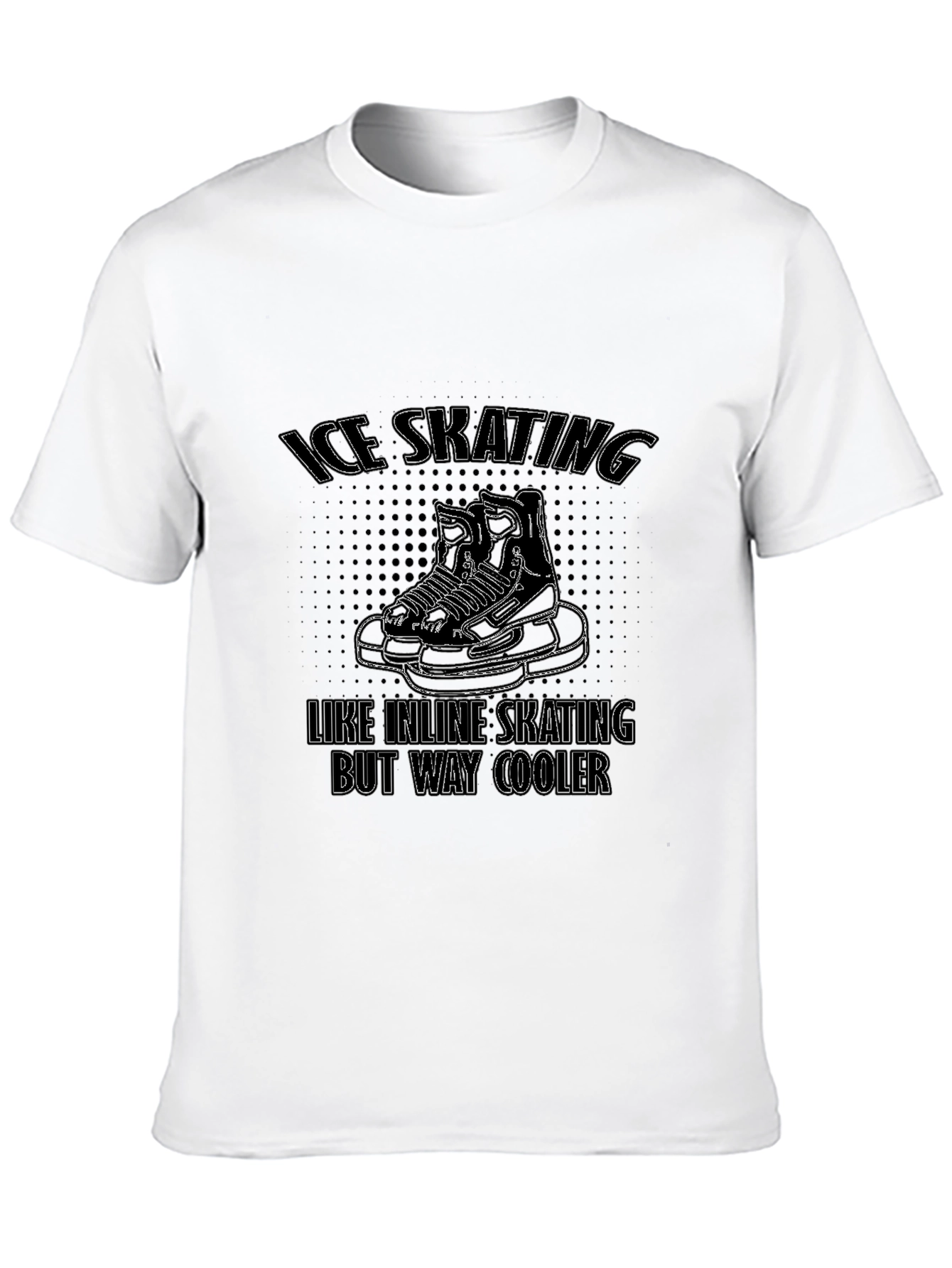 Ice Skating Cooler T-Shirt