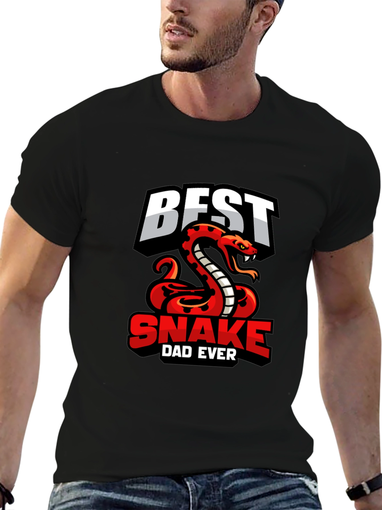 Best Snake Dad Ever T-Shirt