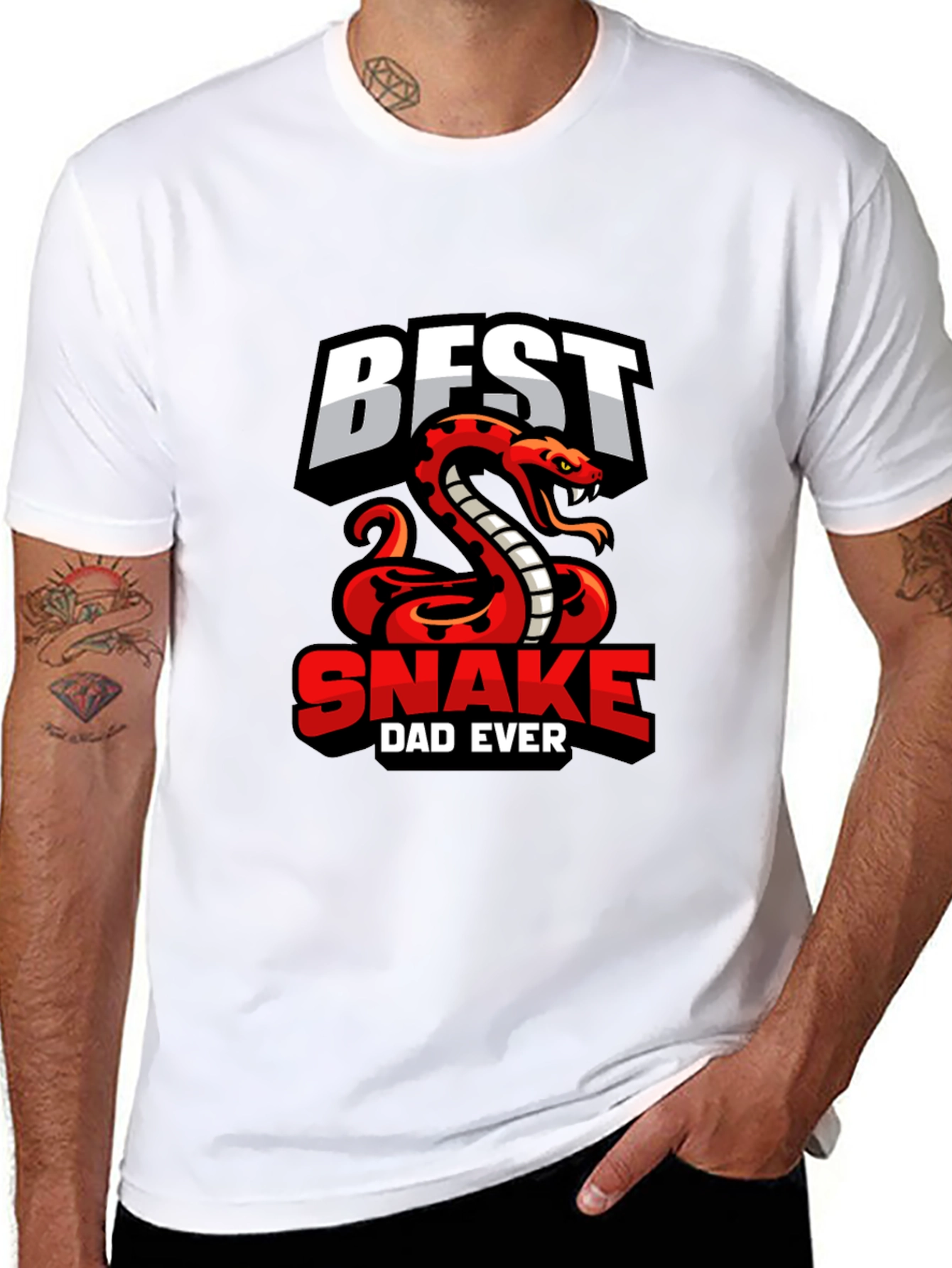 Best Snake Dad Ever T-Shirt