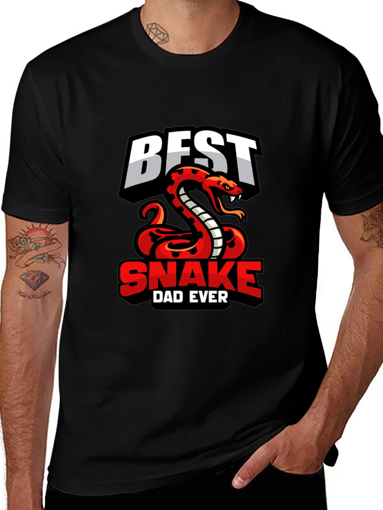 Best Snake Dad Ever T-Shirt