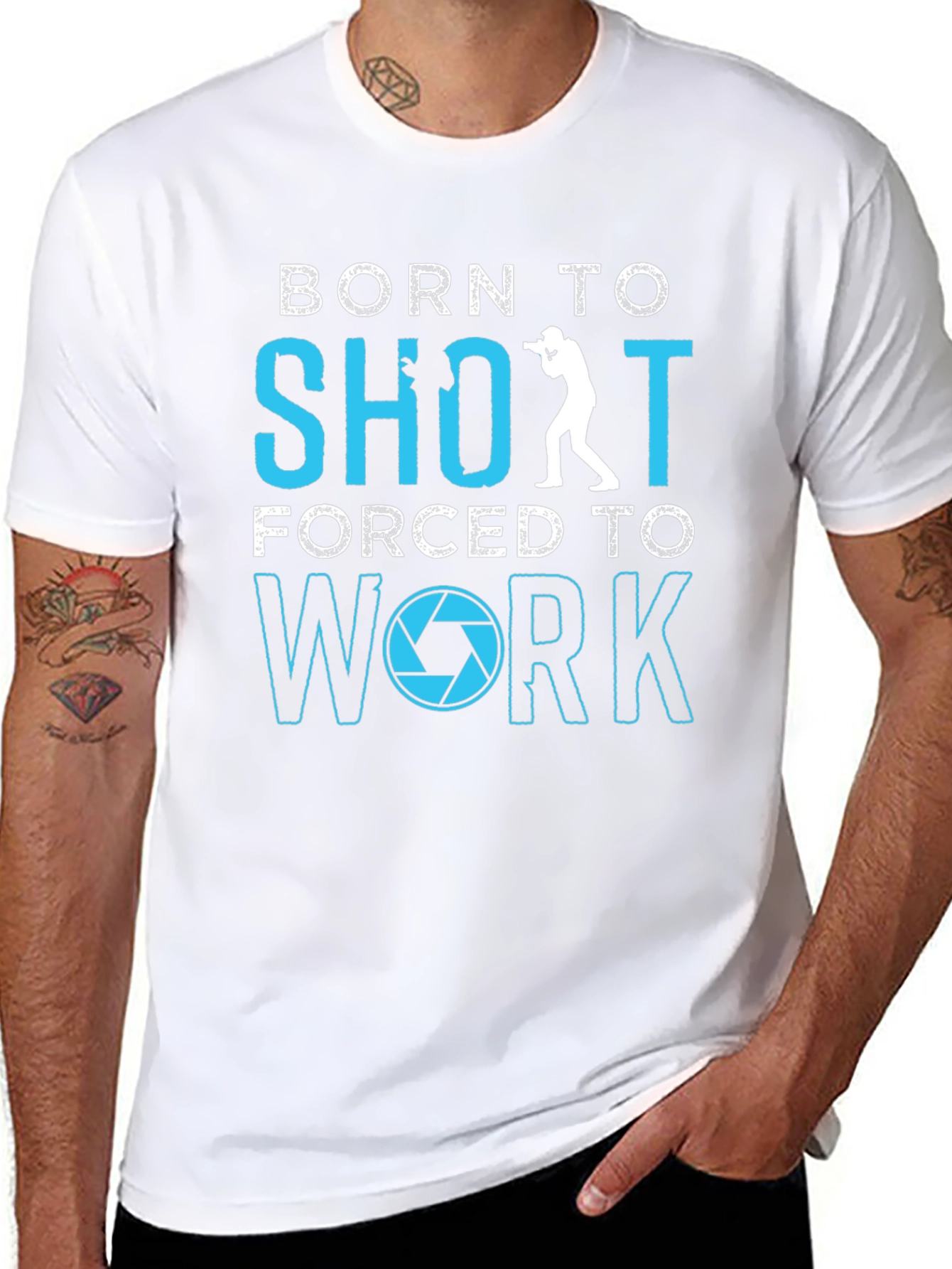 Born to Shoot T-Shirt - Photographer Gift
