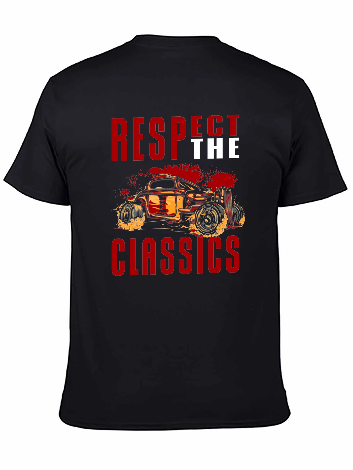 Respect the Classics Car Graphic T-Shirt