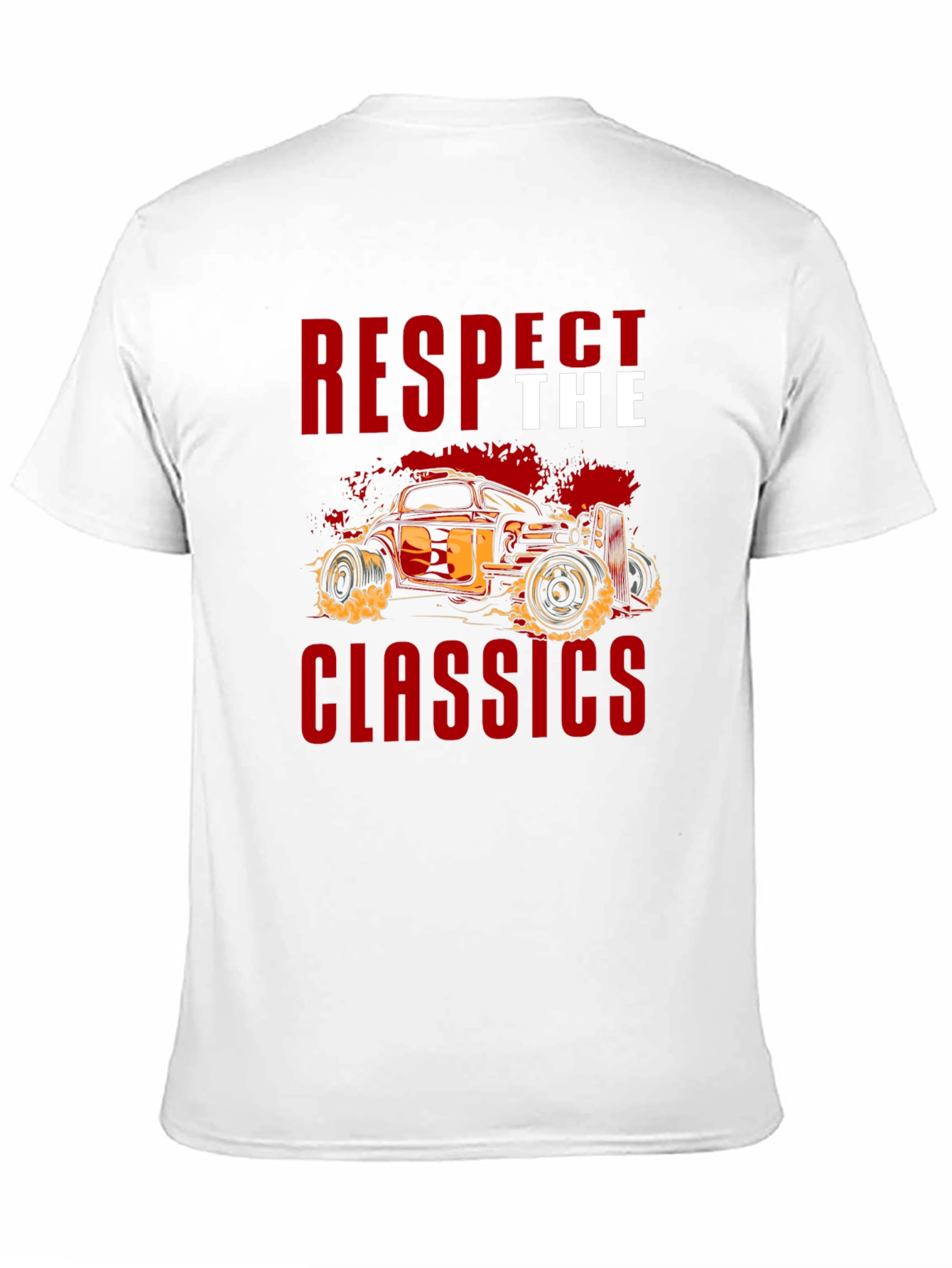 Respect the Classics Car Graphic T-Shirt