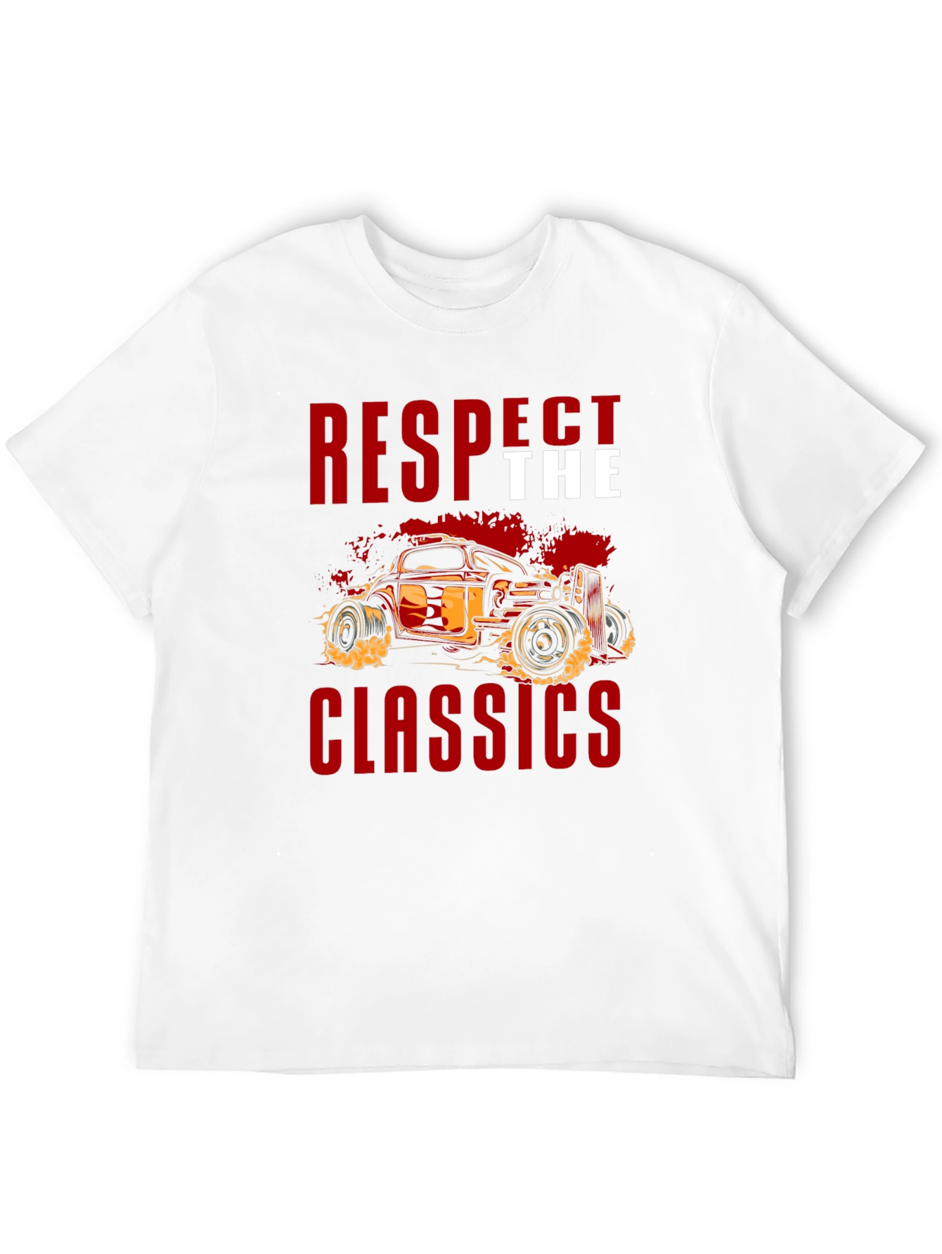 Respect the Classics Car Graphic T-Shirt