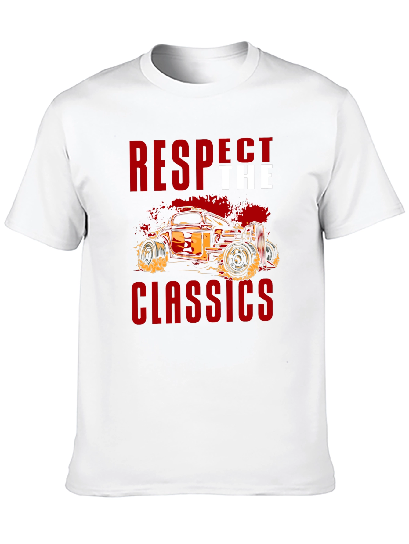 Respect the Classics Car Graphic T-Shirt
