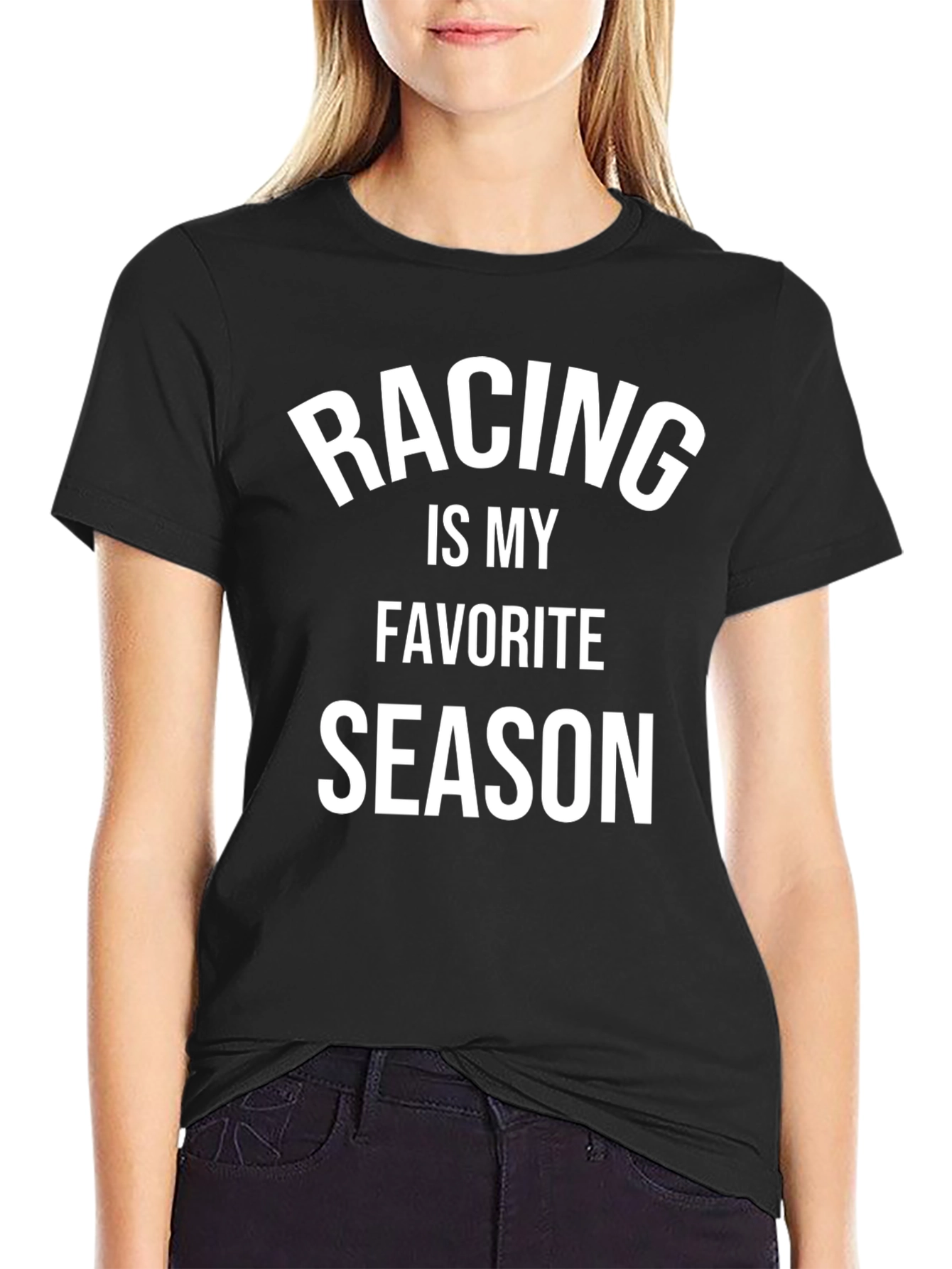 Racing Is My Favorite Season Graphic T-Shirt