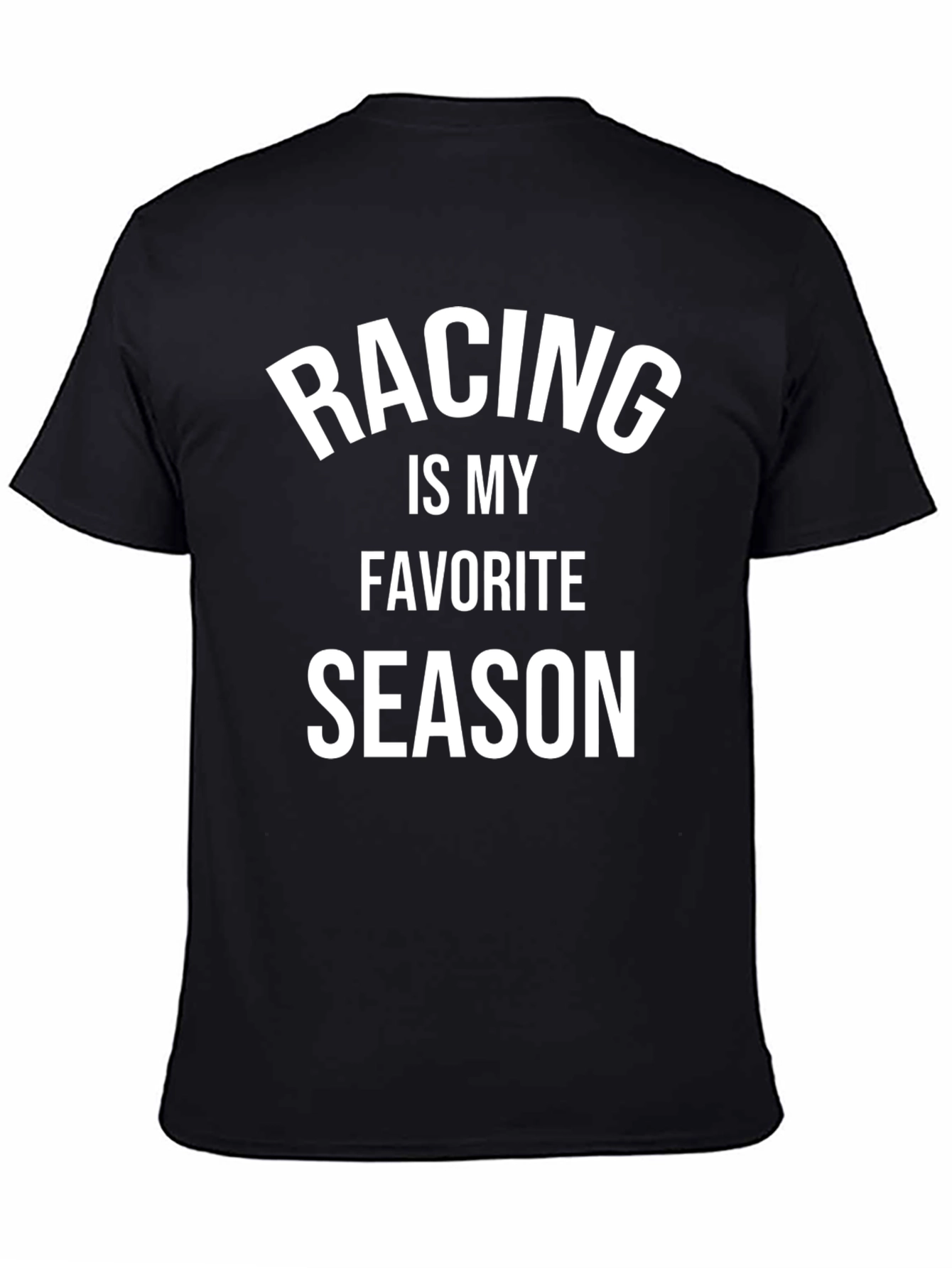 Racing Is My Favorite Season Graphic T-Shirt