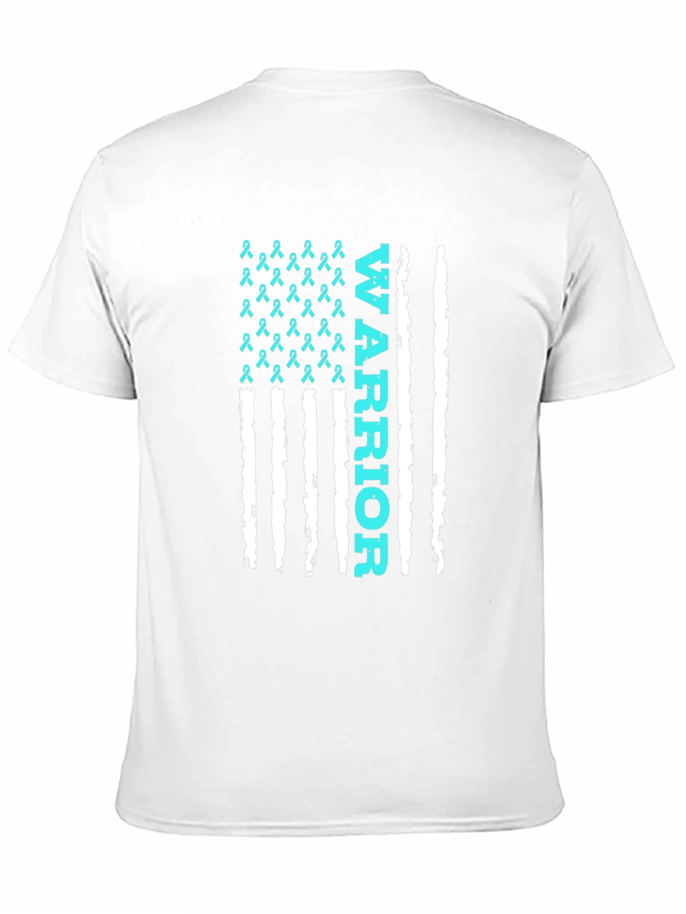 Warrior Ribbon Awareness Graphic Tee