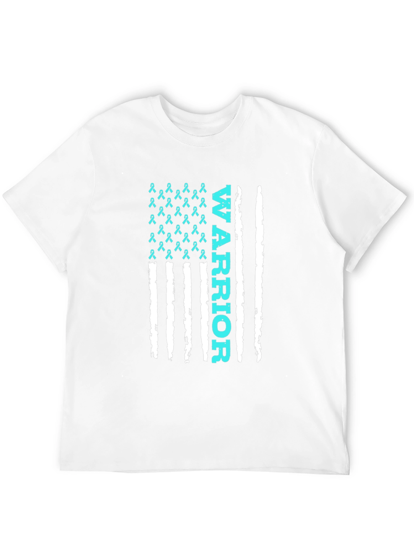 Warrior Ribbon Awareness Graphic Tee