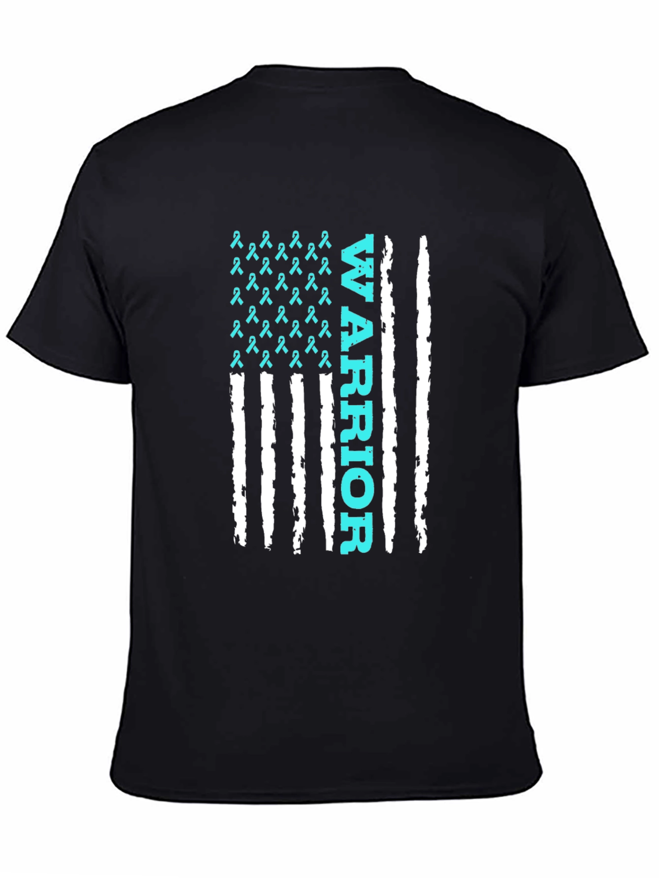 Warrior Ribbon Awareness Graphic Tee