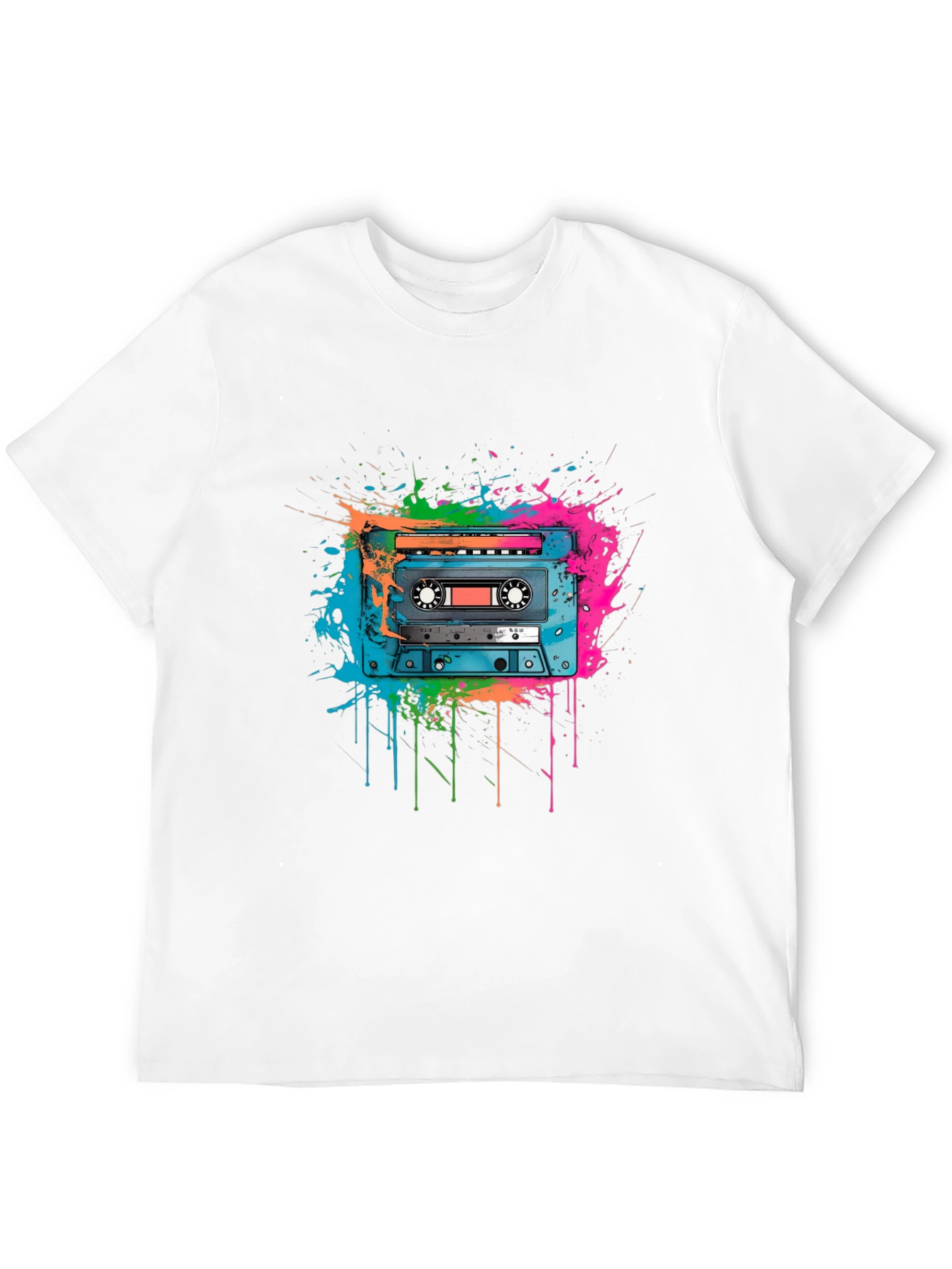 Retro Cassette Tape Graphic Tee