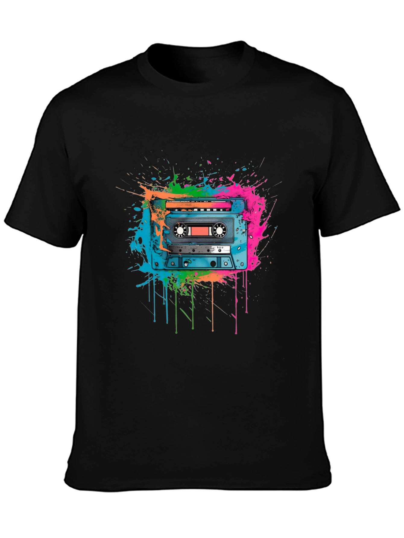 Retro Cassette Tape Graphic Tee