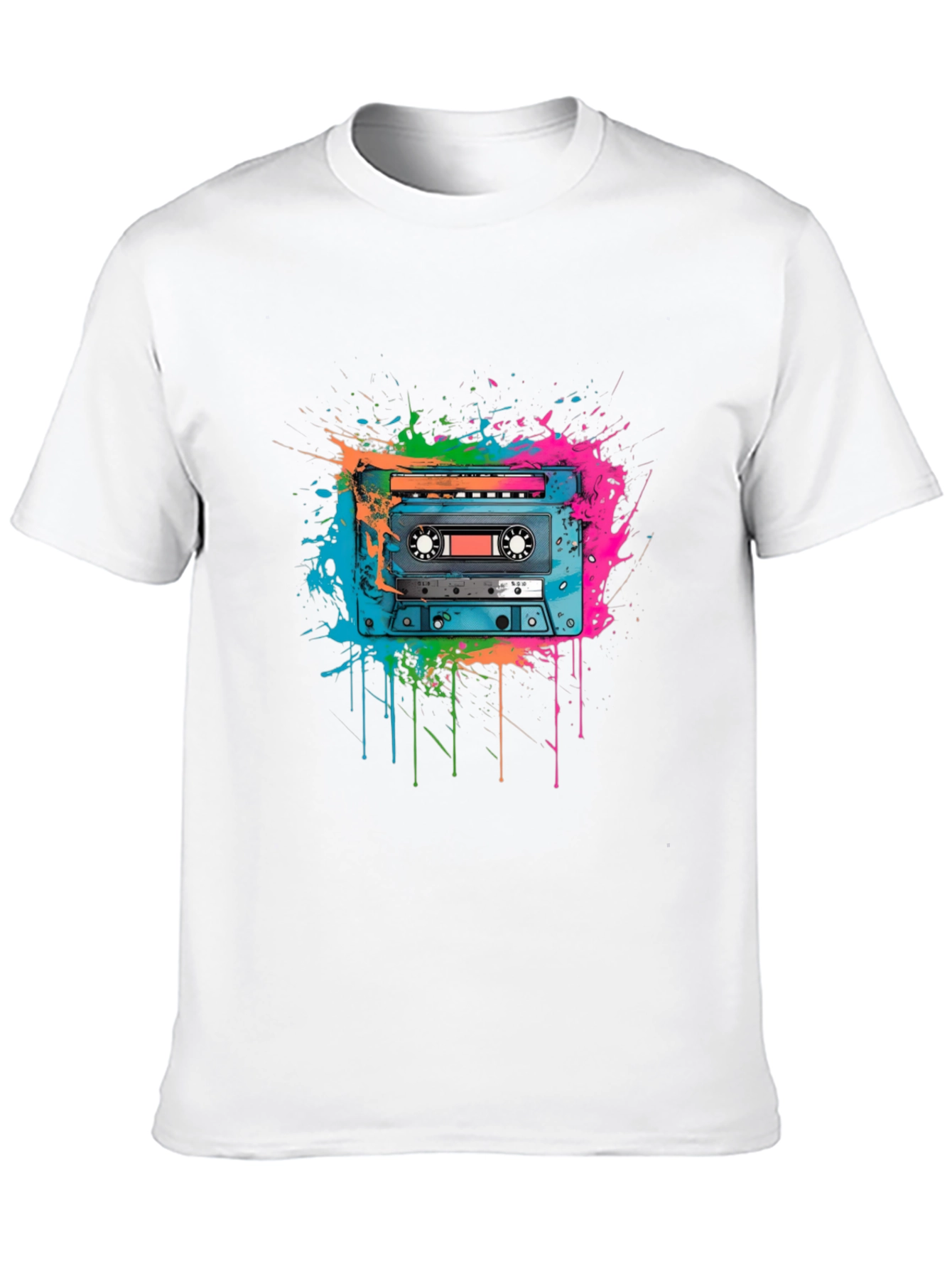 Retro Cassette Tape Graphic Tee