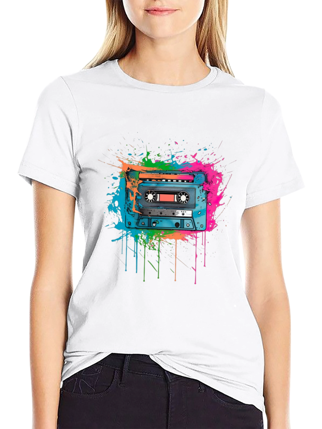 Retro Cassette Tape Graphic Tee