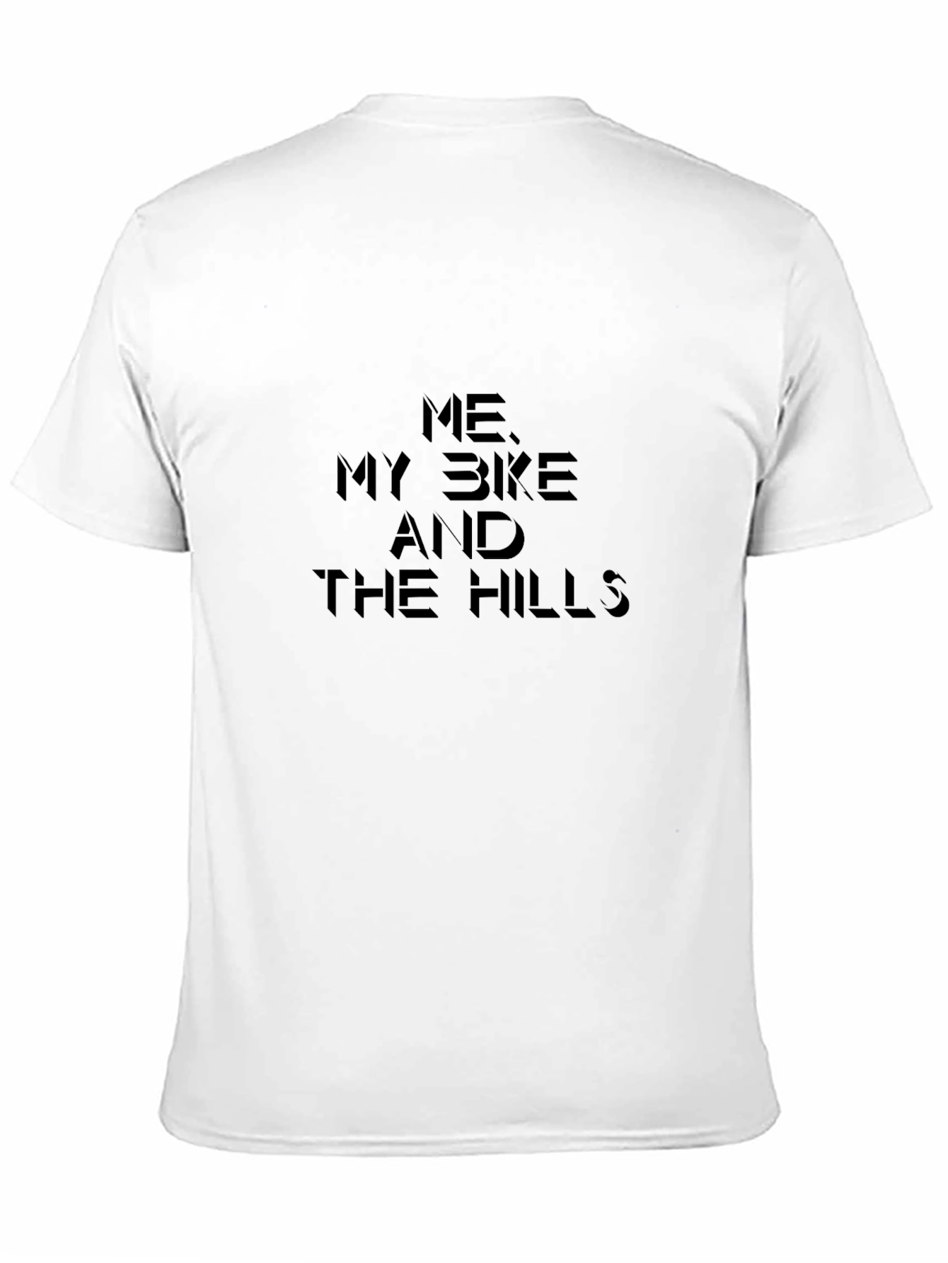 Me My Bike and The Hills Graphic T-Shirt