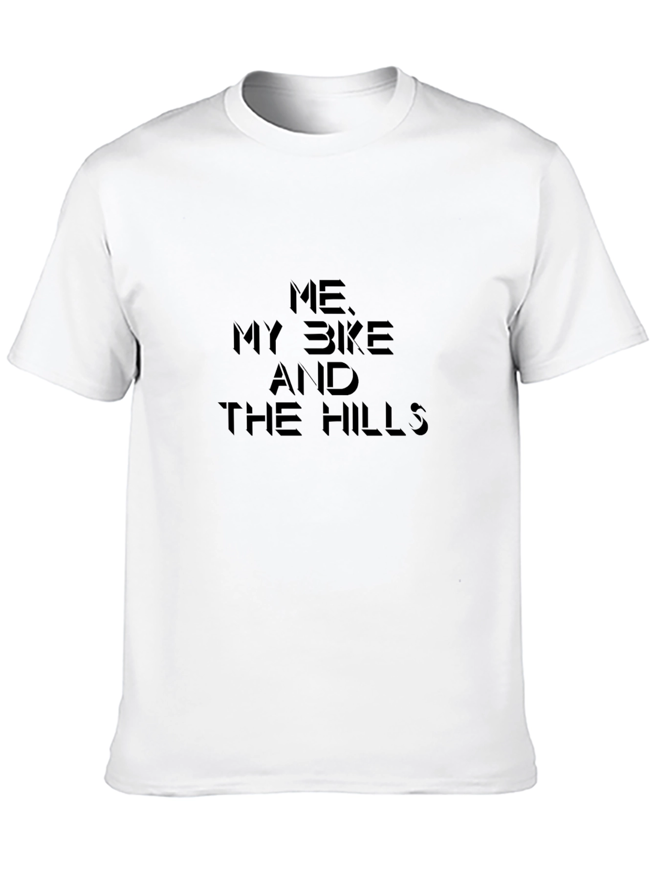 Me My Bike and The Hills Graphic T-Shirt