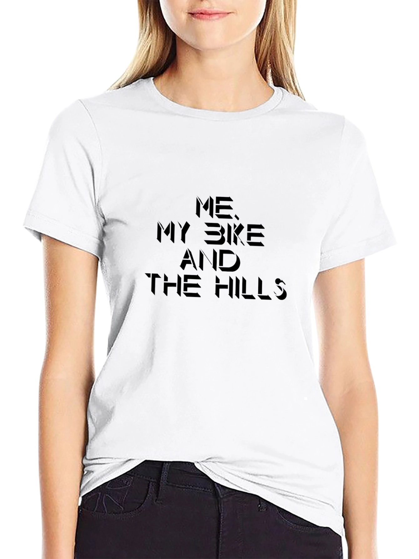 Me My Bike and The Hills Graphic T-Shirt
