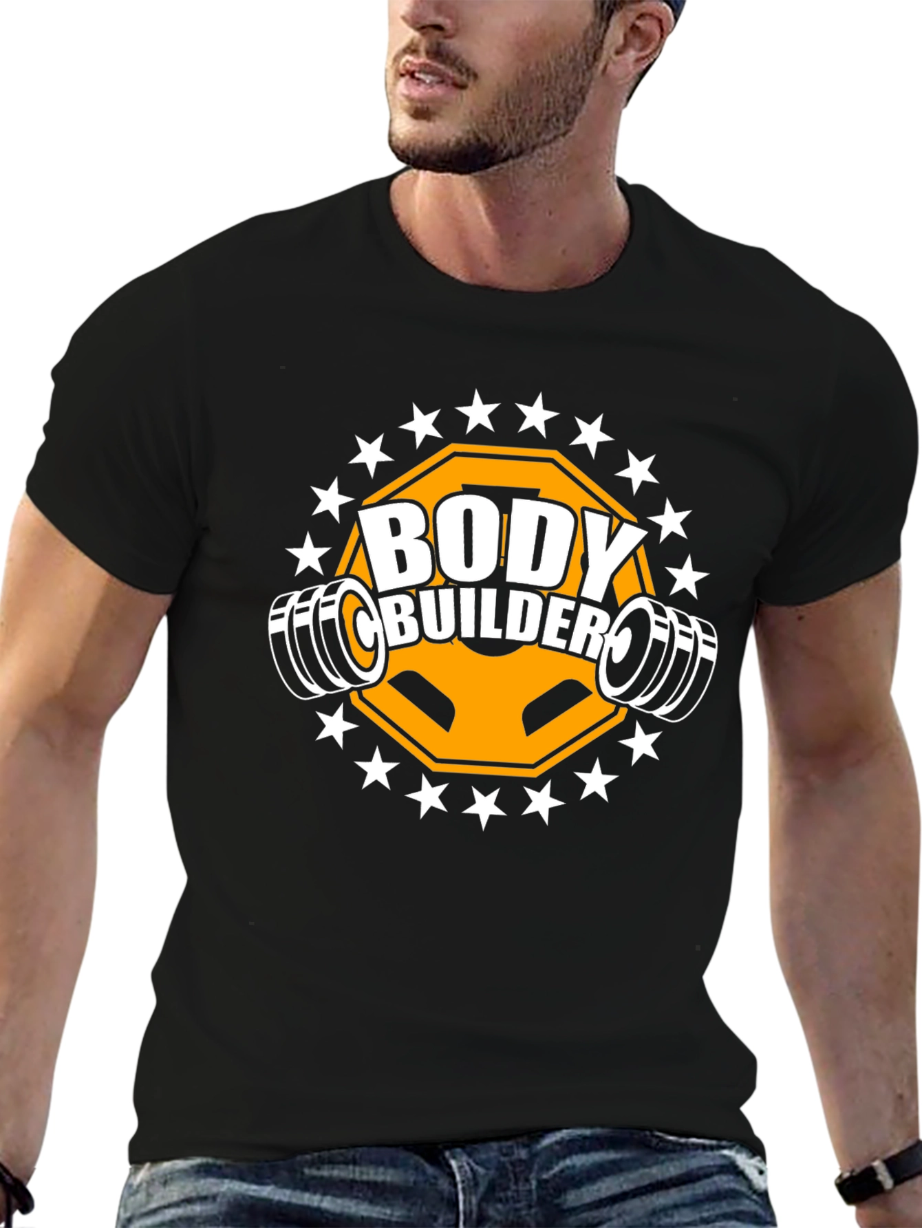 Bodybuilder T-Shirt - Fitness Gym Workout Tee