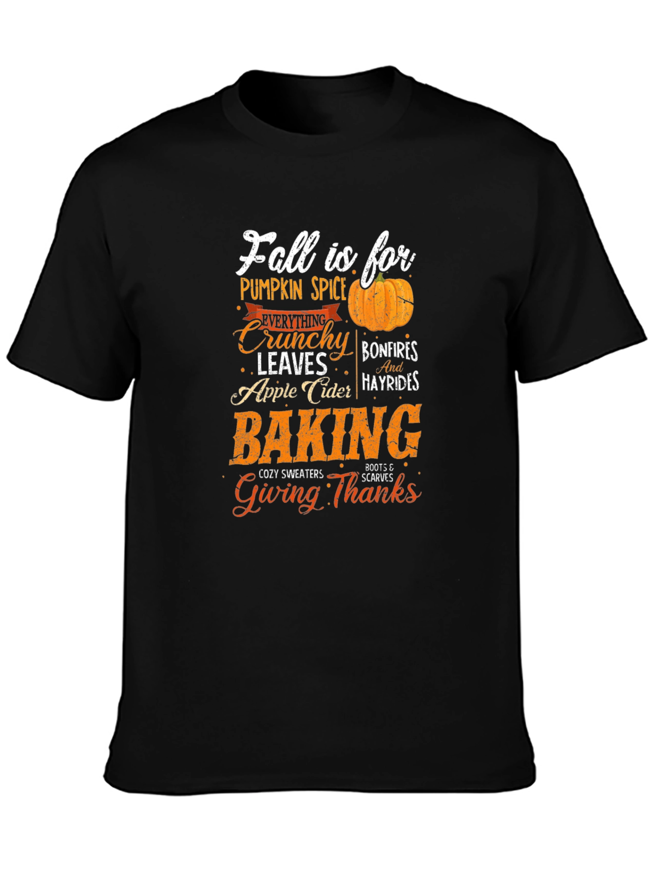 Fall is For Pumpkin Spice T-Shirt